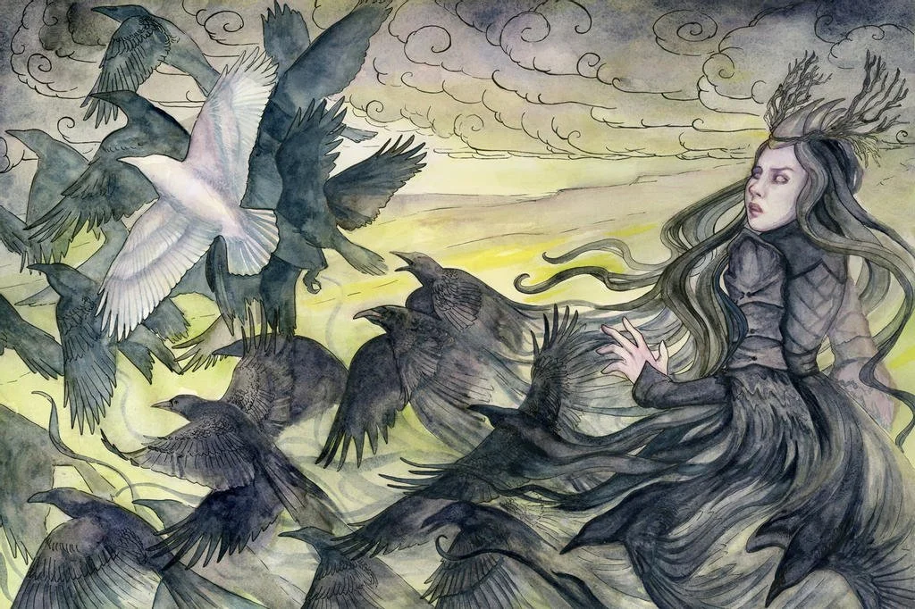Raven Queen- print