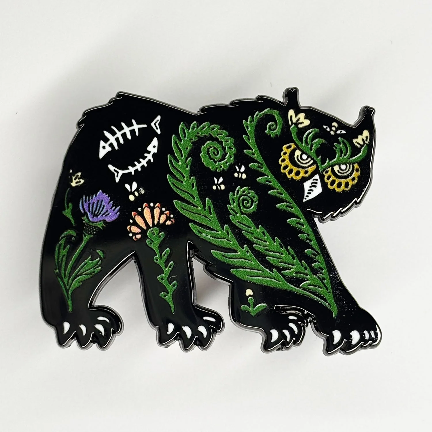 Folk Owlbear - Enamel Pin