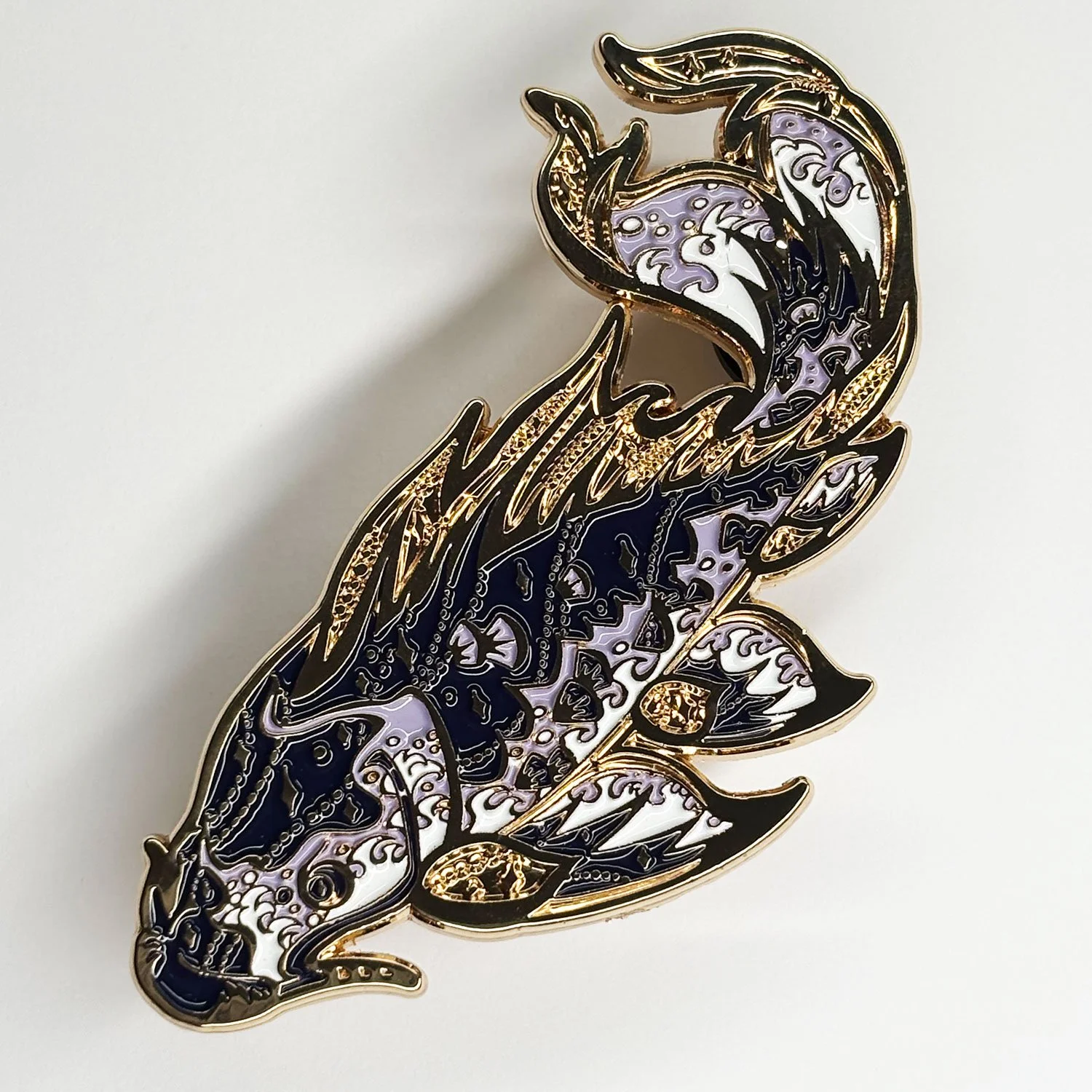 Folk Familiar - Koi - Enamel Pin