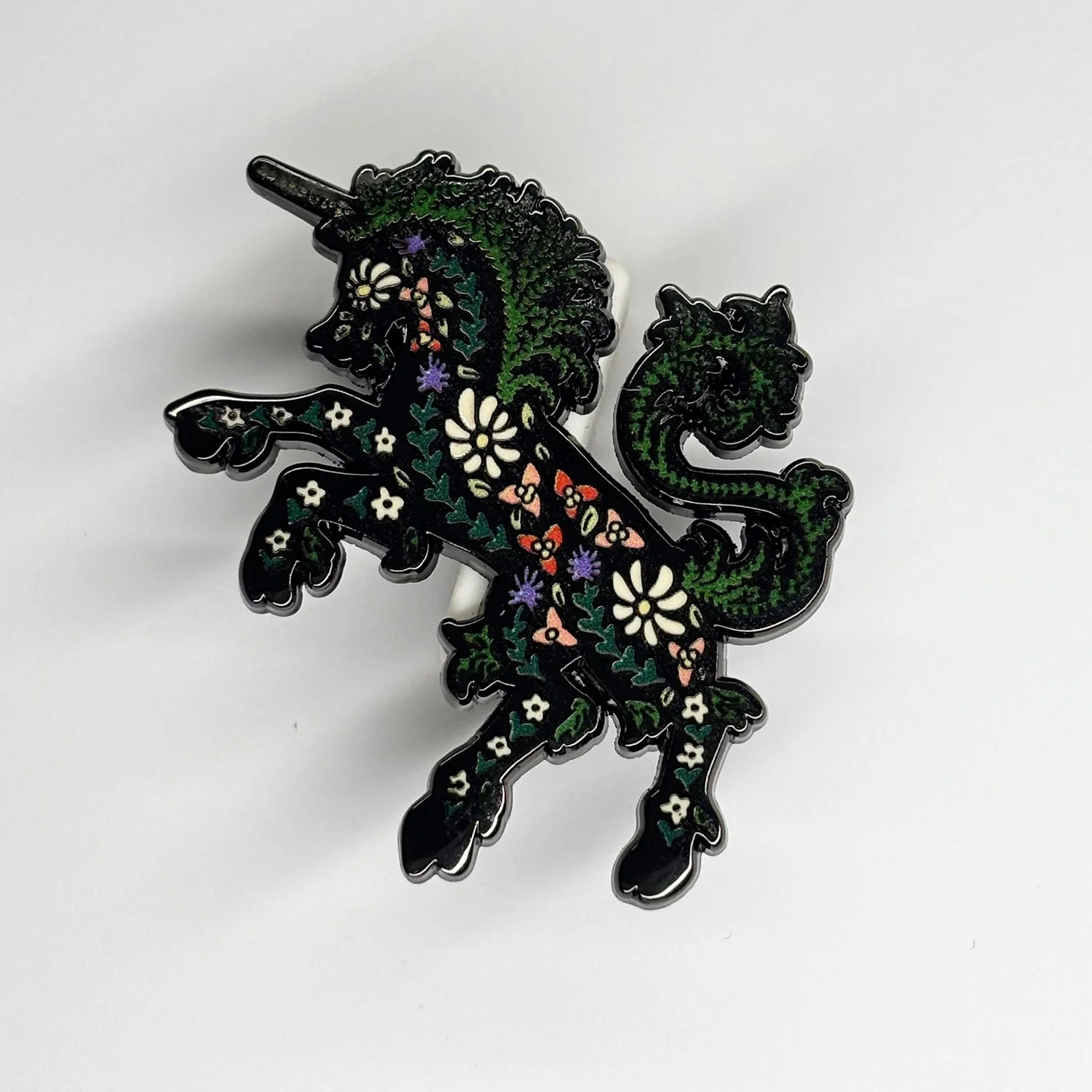 Folk Unicorn - Enamel Pin