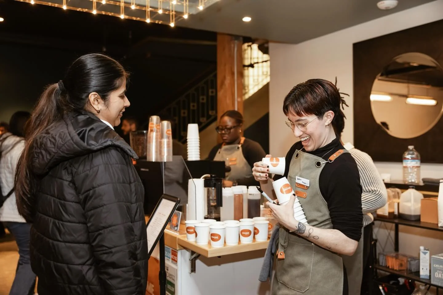 Along with our cafe residencies and pop-ups, our Bonhomie team has supported 45 sessions of private coffee service in the last three months. From coffee drop off for meaningful connections, to private residencies for corporate teams, to espresso + ma