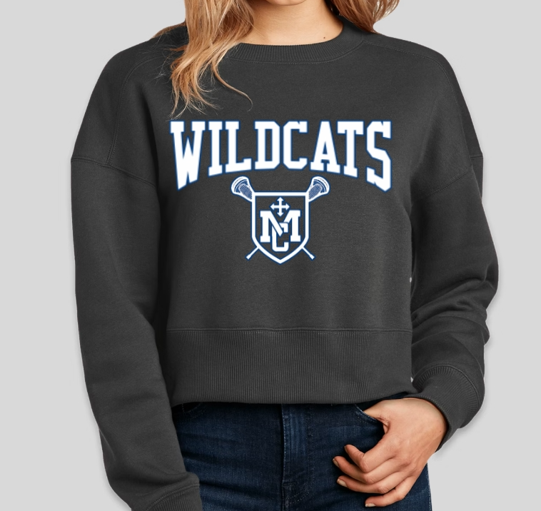 Women's Crewneck Cropped Sweatshirt