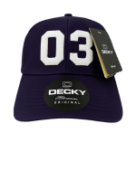 Senior-year exclusive - Custom Number Cap