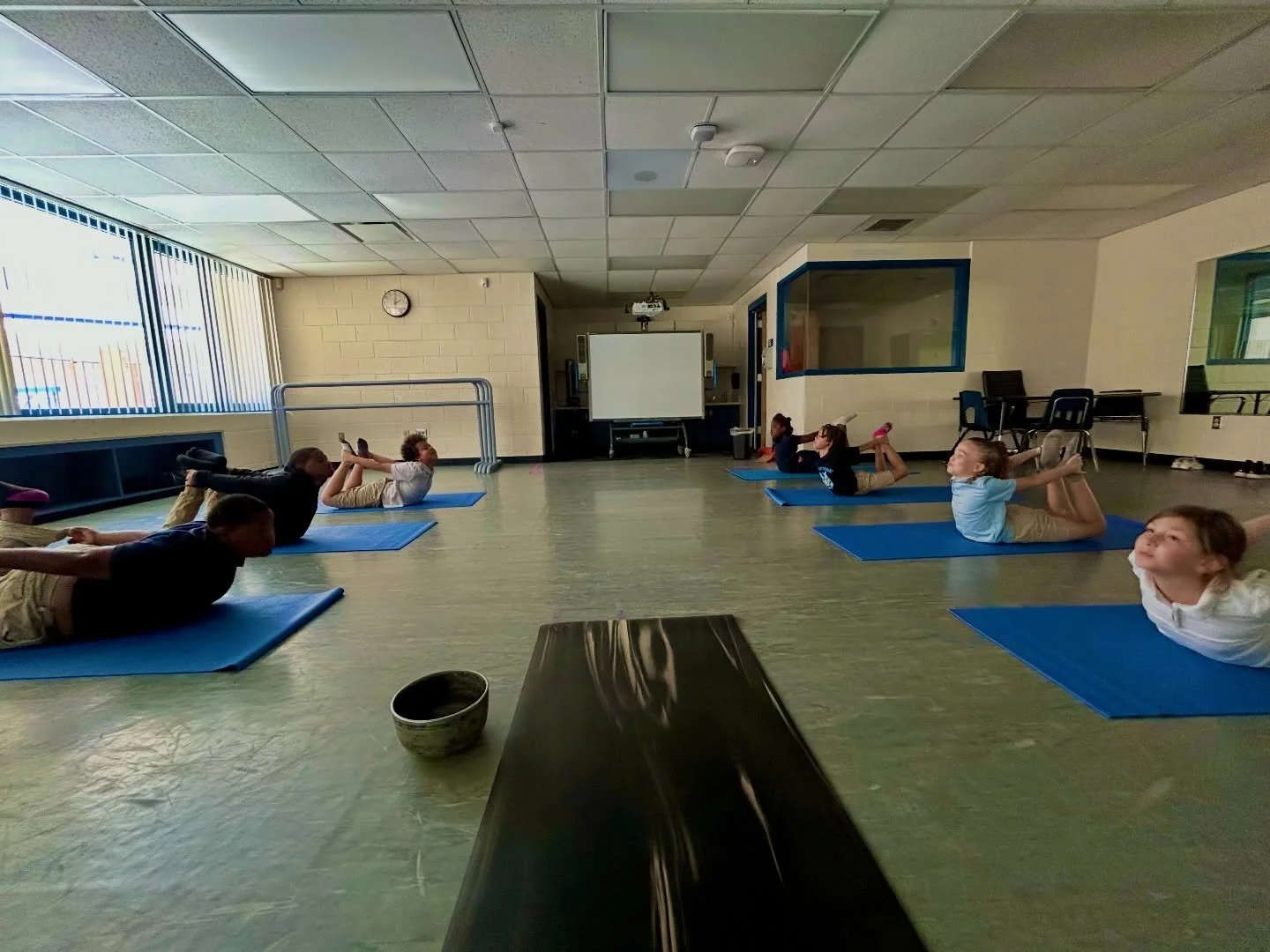 Serious skills on the mat today! The Lakewood elementary crew is showing off some major strength in Bridge and boat pose. 

These advanced moves take time, patience, and a lot of breath work. We are so proud of the focus they bring to every session! 