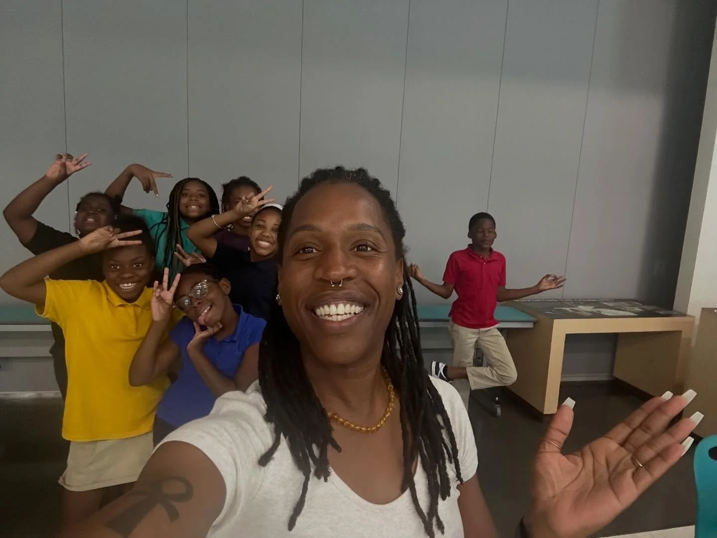 Finishing the school year on a high note! ☀️

Our final Melrose session was filled with joy, movement, and community. 

We couldn&rsquo;t have done it without the wonderful Latreca Ali guiding our students every step of the way. She has a strong back