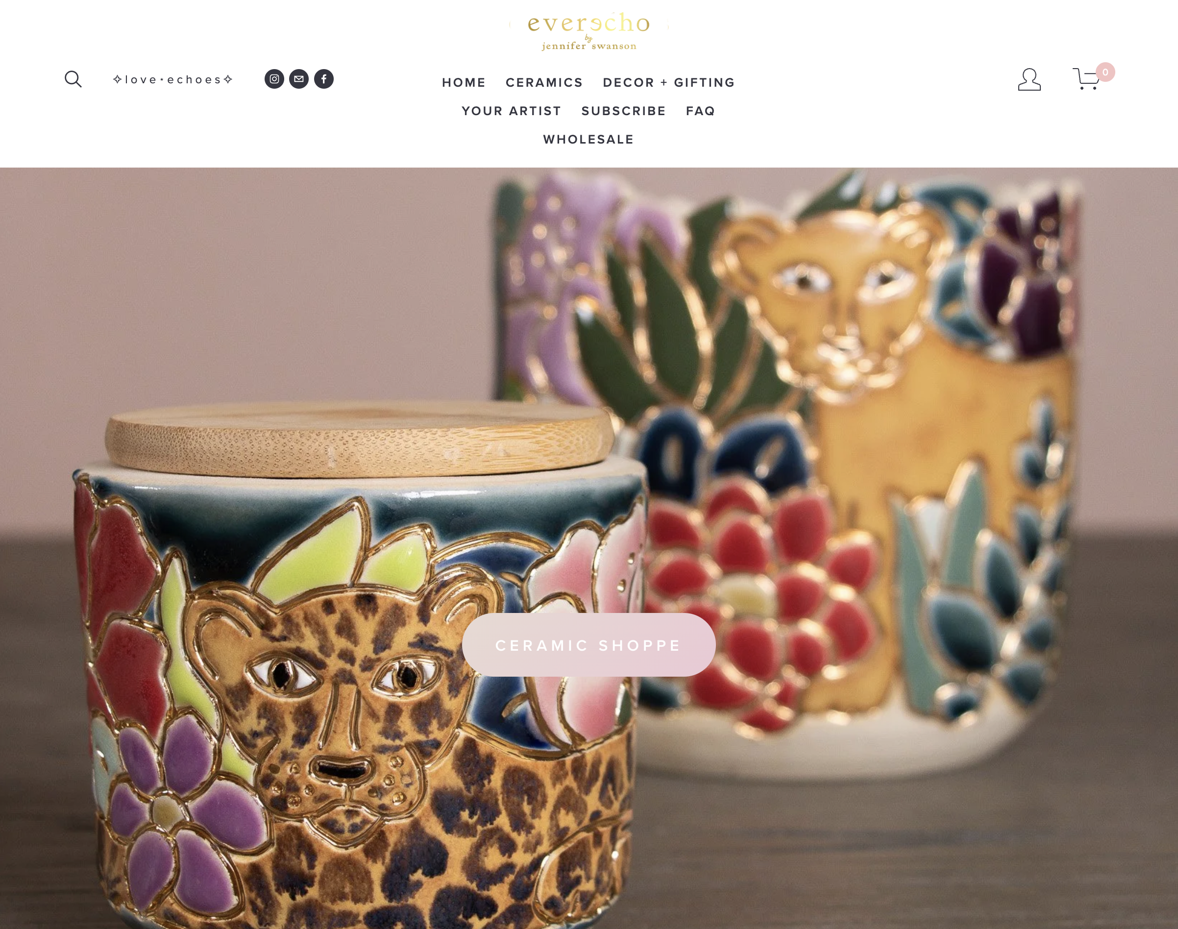 everɘcho ceramics - Ceramics, Gifting, and Decor