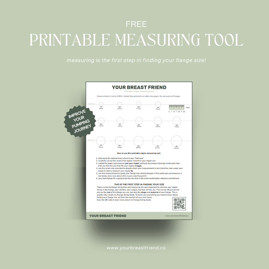 Free Printable Nipple Measuring Tool