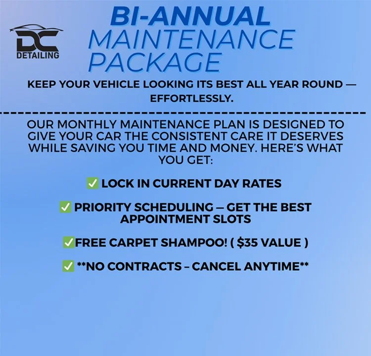 bi-annual maintenance package