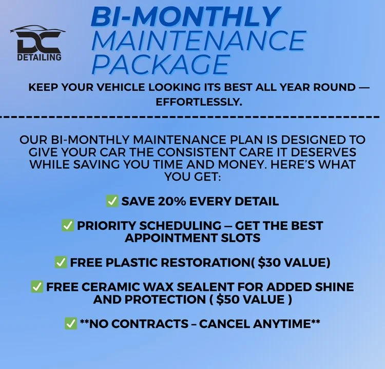 bi-monthly maintenance package