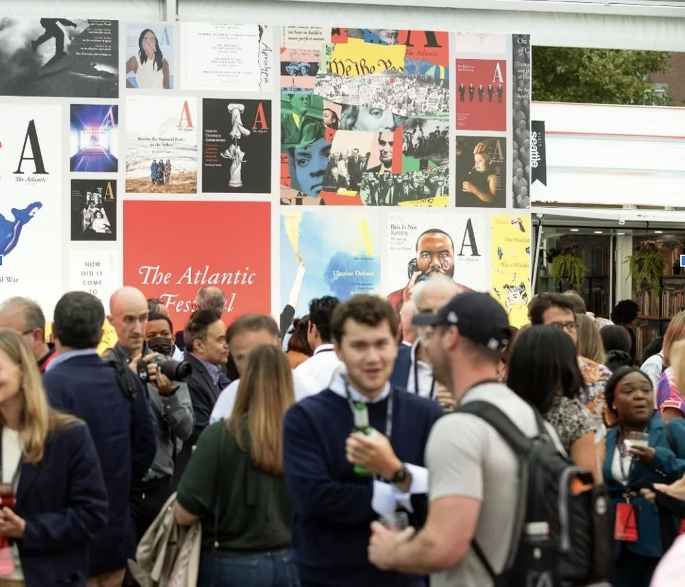 Crowd engages at The Atlantic Festival