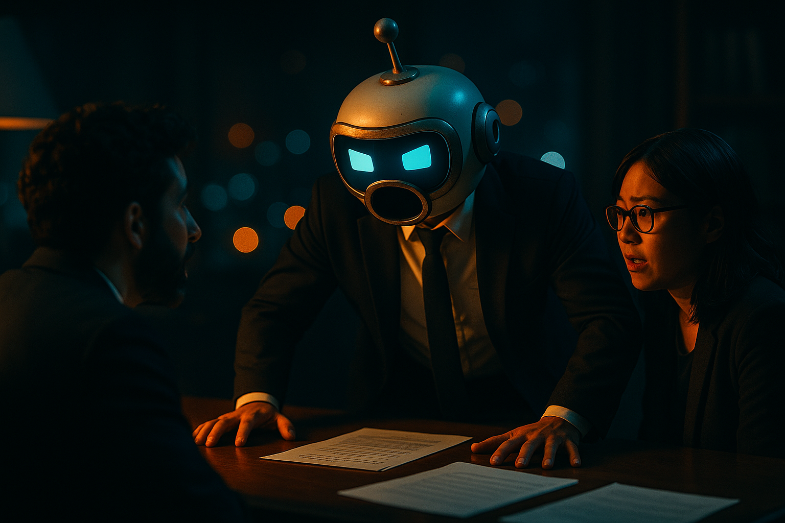 AI bot boss screams at employees over his desk