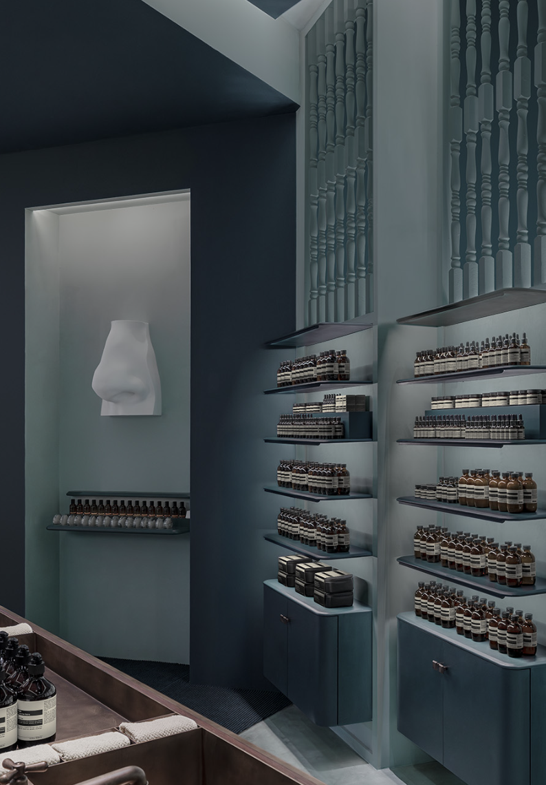 Aesop Minimal and Calm Store Design