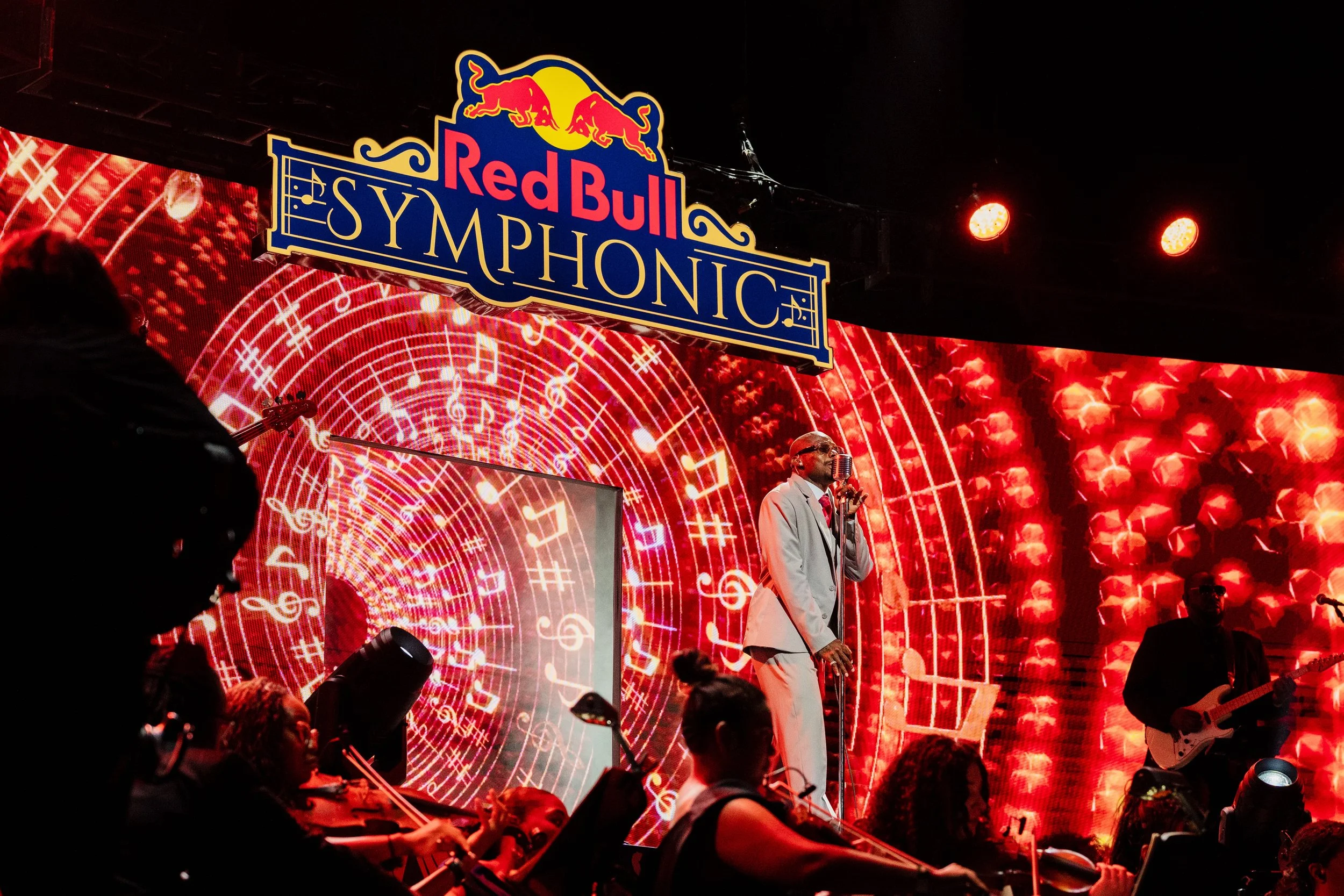 Asake performing at Red Bull Symphonic