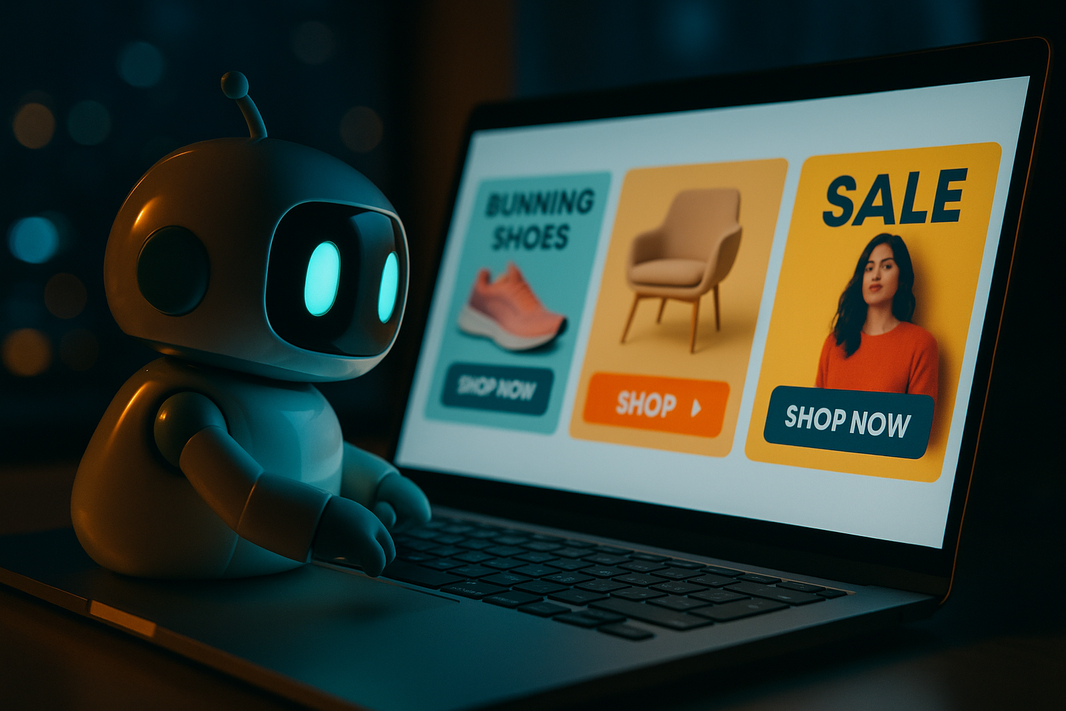 AI bot shops online