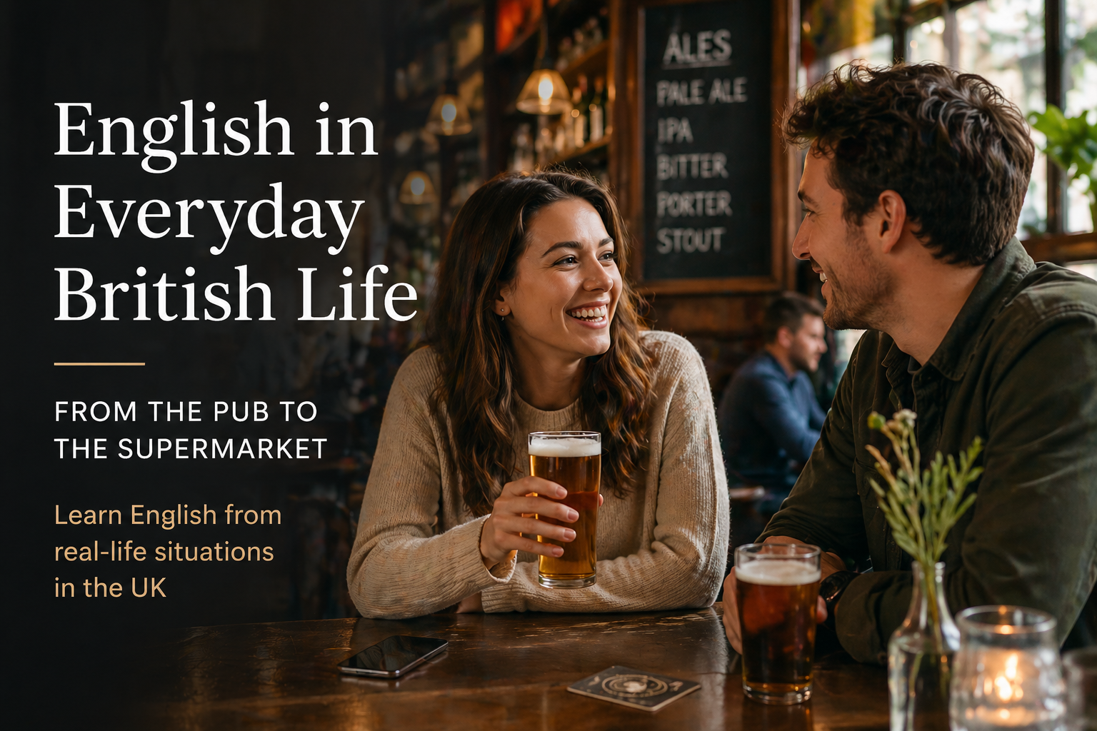 English in Everyday British Life — From the Pub to the Supermarket