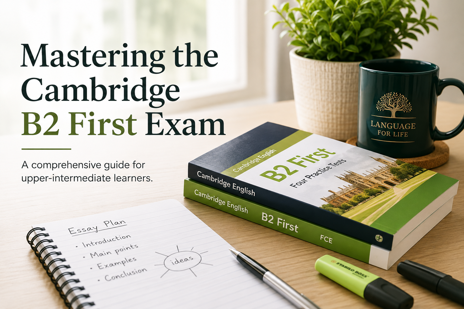 Mastering the Cambridge B2 First Exam: A Comprehensive Guide for Upper-Intermediate Learners