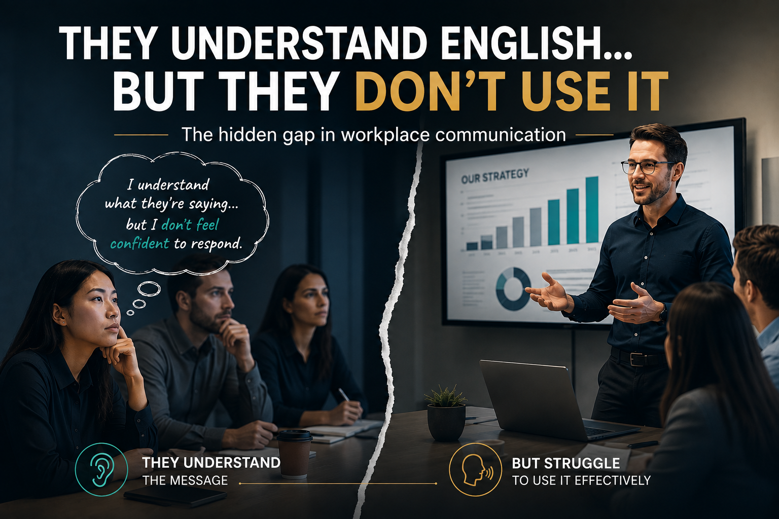 Why Your Team Understands English… But Struggles to Use It