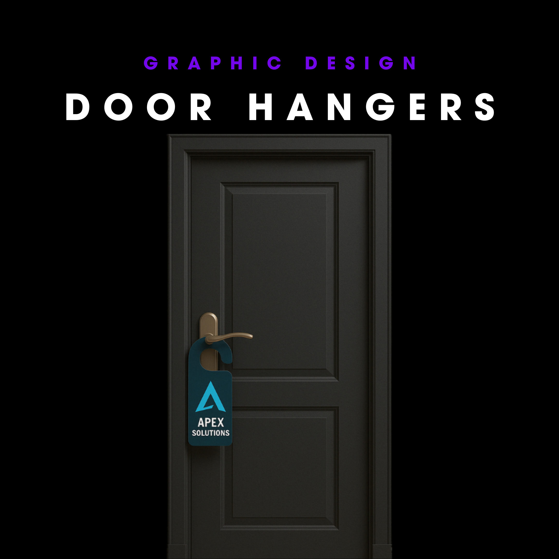 CUSTOM DOOR HANGER CREATION