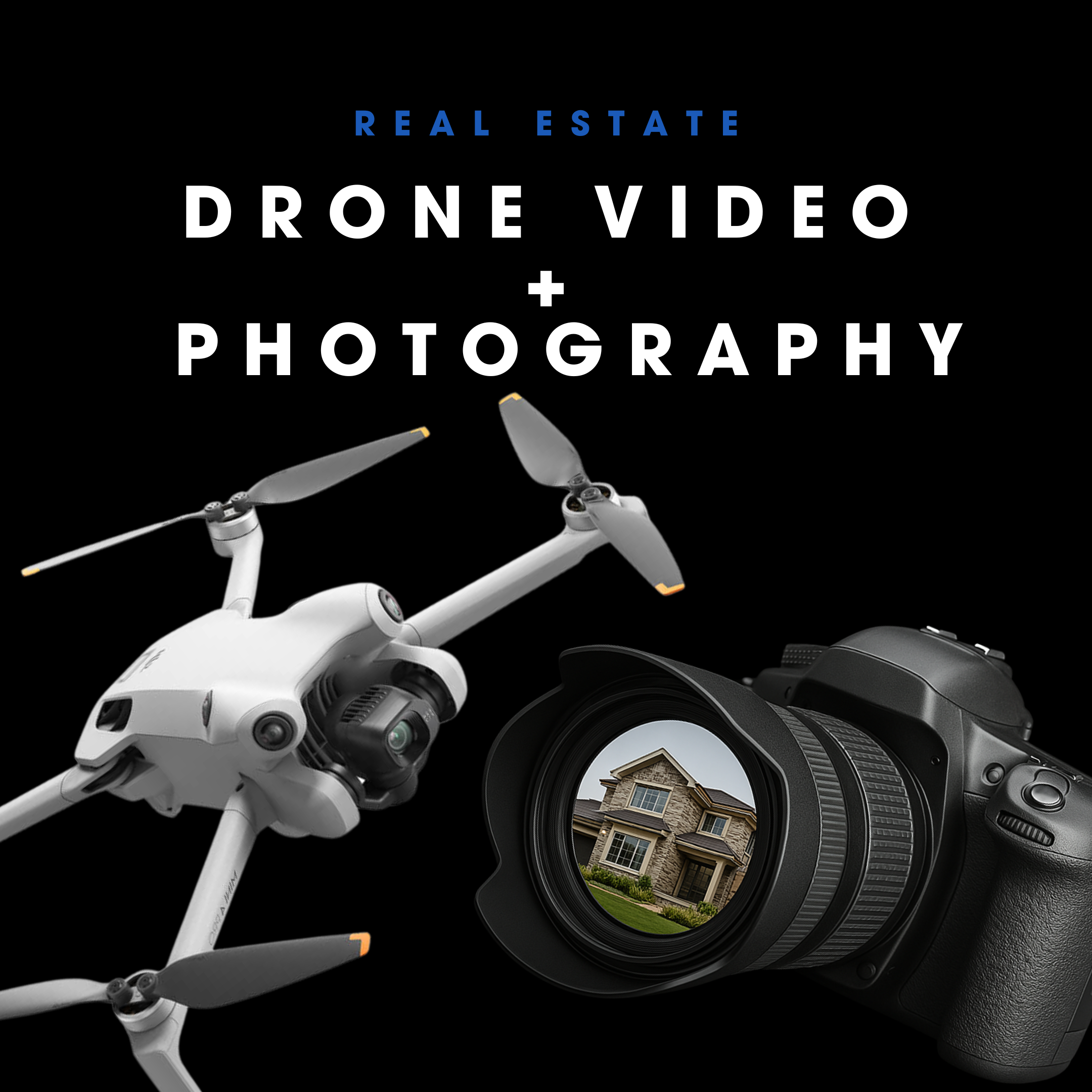 DRONE VIDEO + REAL ESTATE PHOTOGRAPHY COMBO