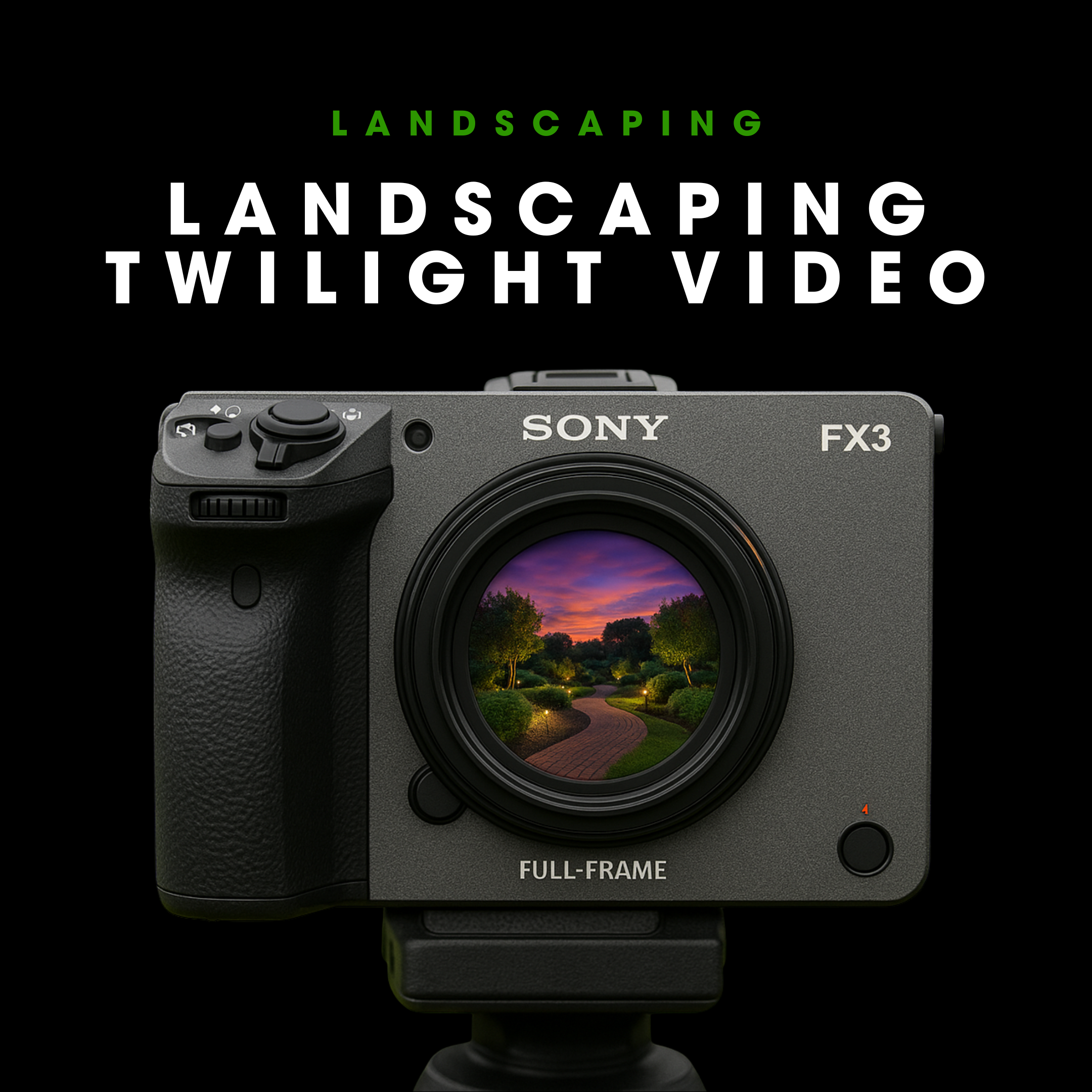 LANDSCAPING TWILIGHT VIDEO/DRONE