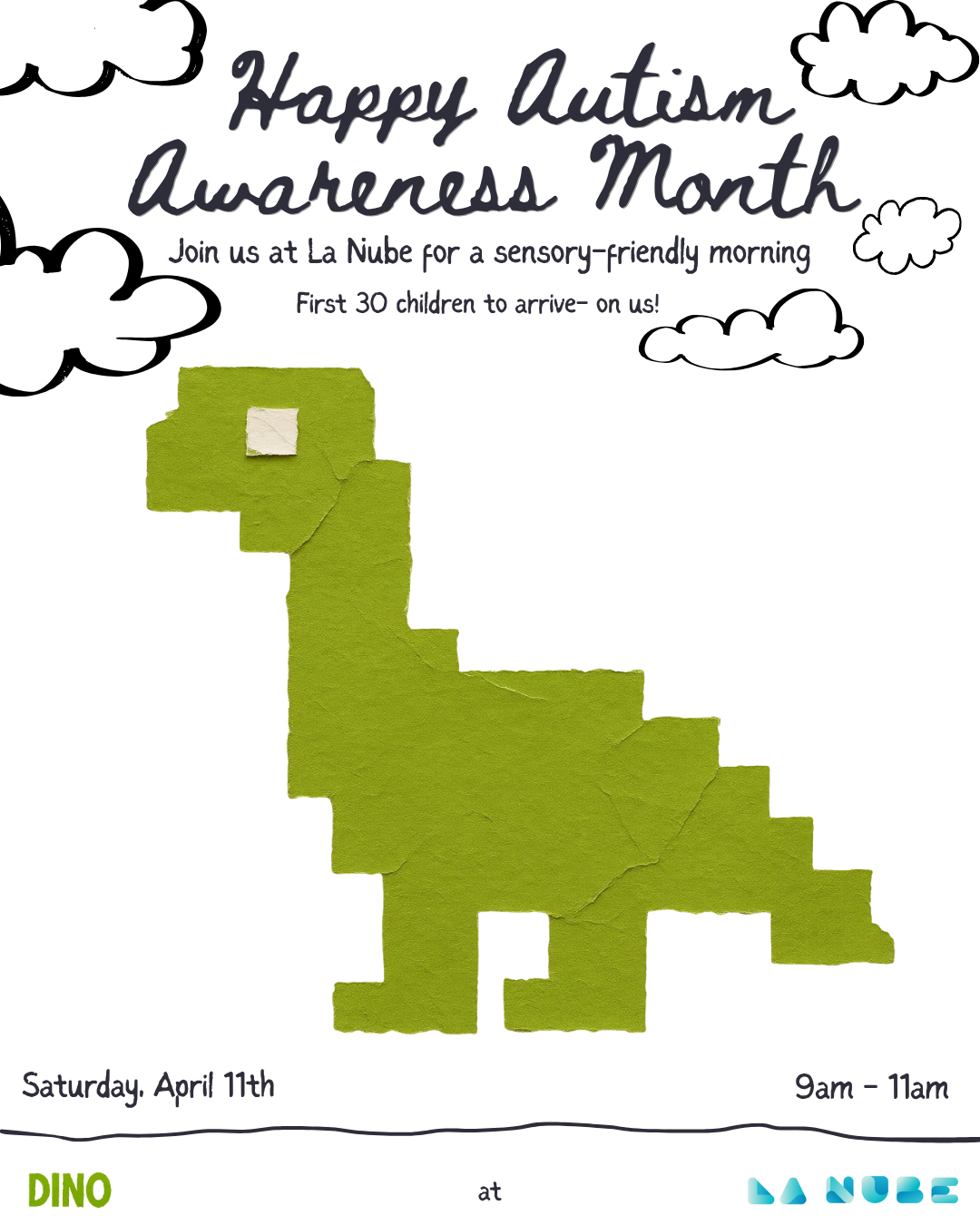 La Nube: Sensory-Friendly Dino Experience