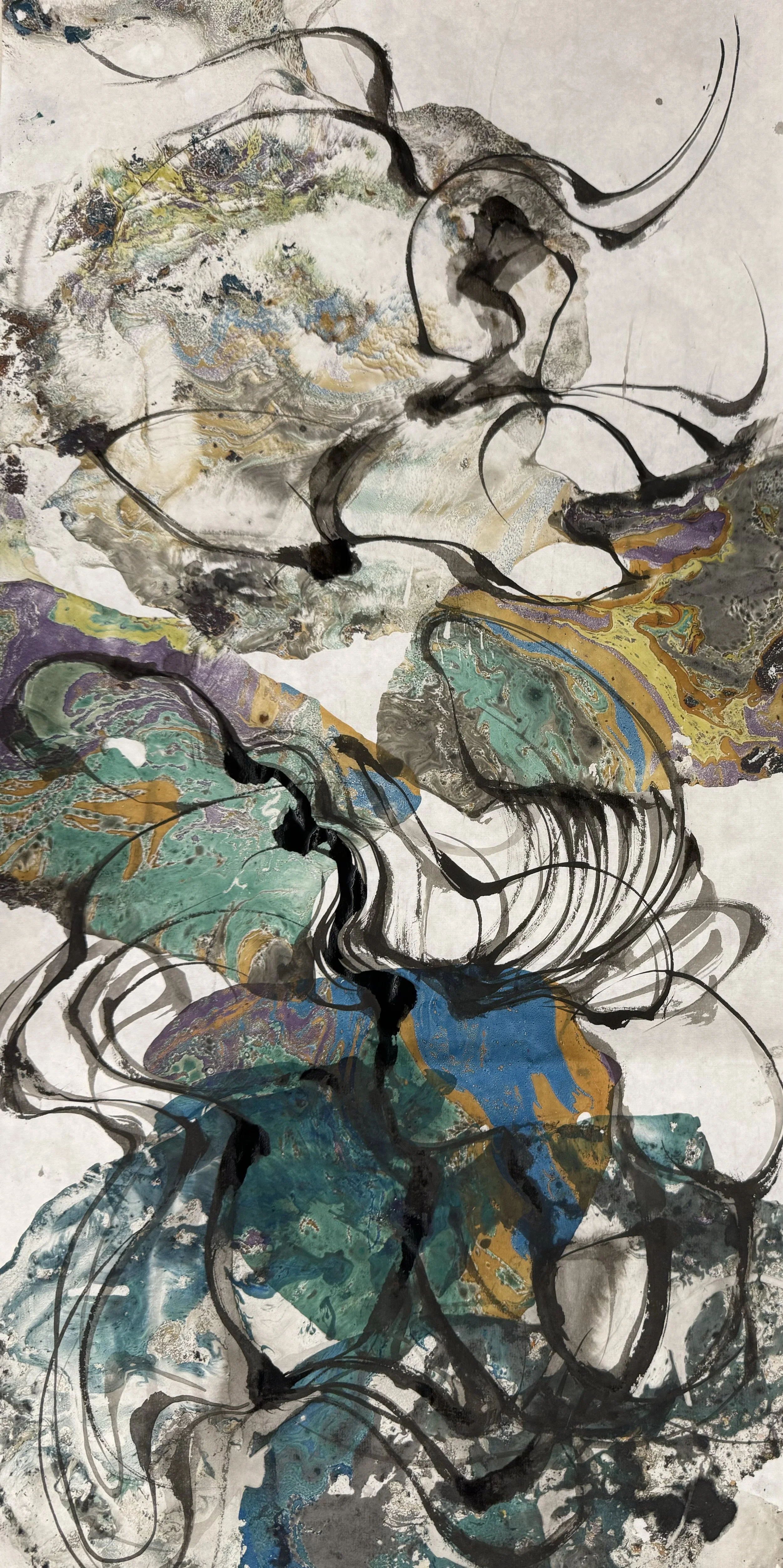 Chain
Mix-Media on paper
34cm*68cm