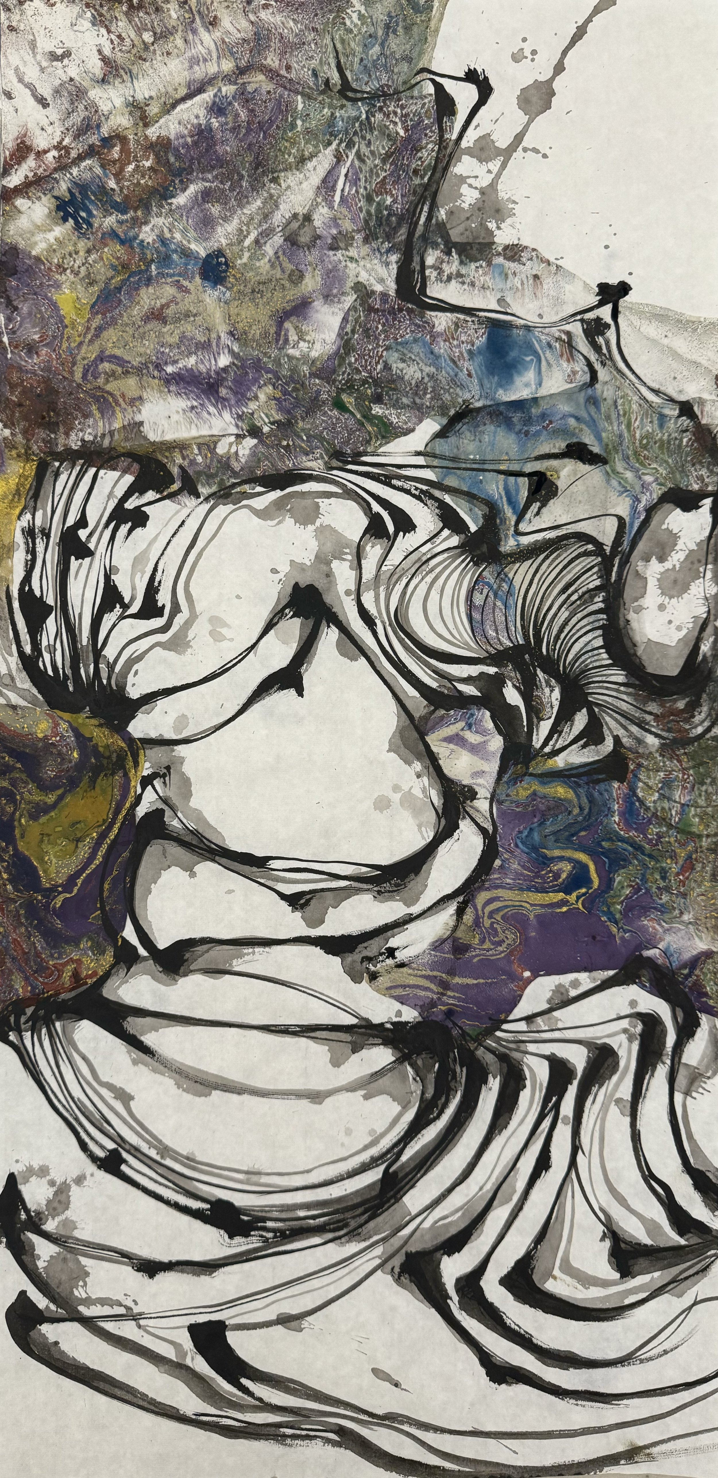 Chain
Mix-Media on paper
34cm*68cm