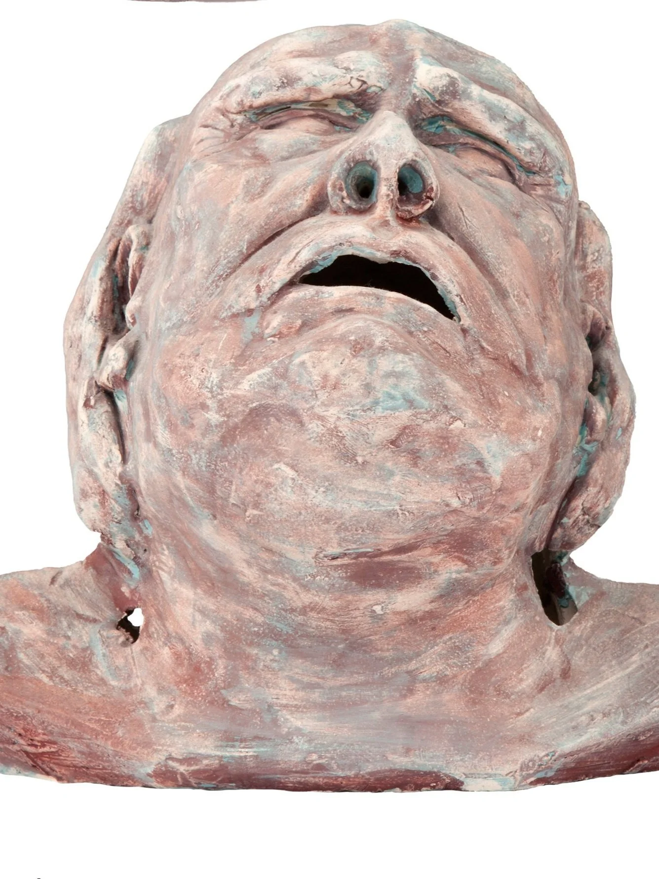 Weißer Ton, rote und grüne Engoben, 1994