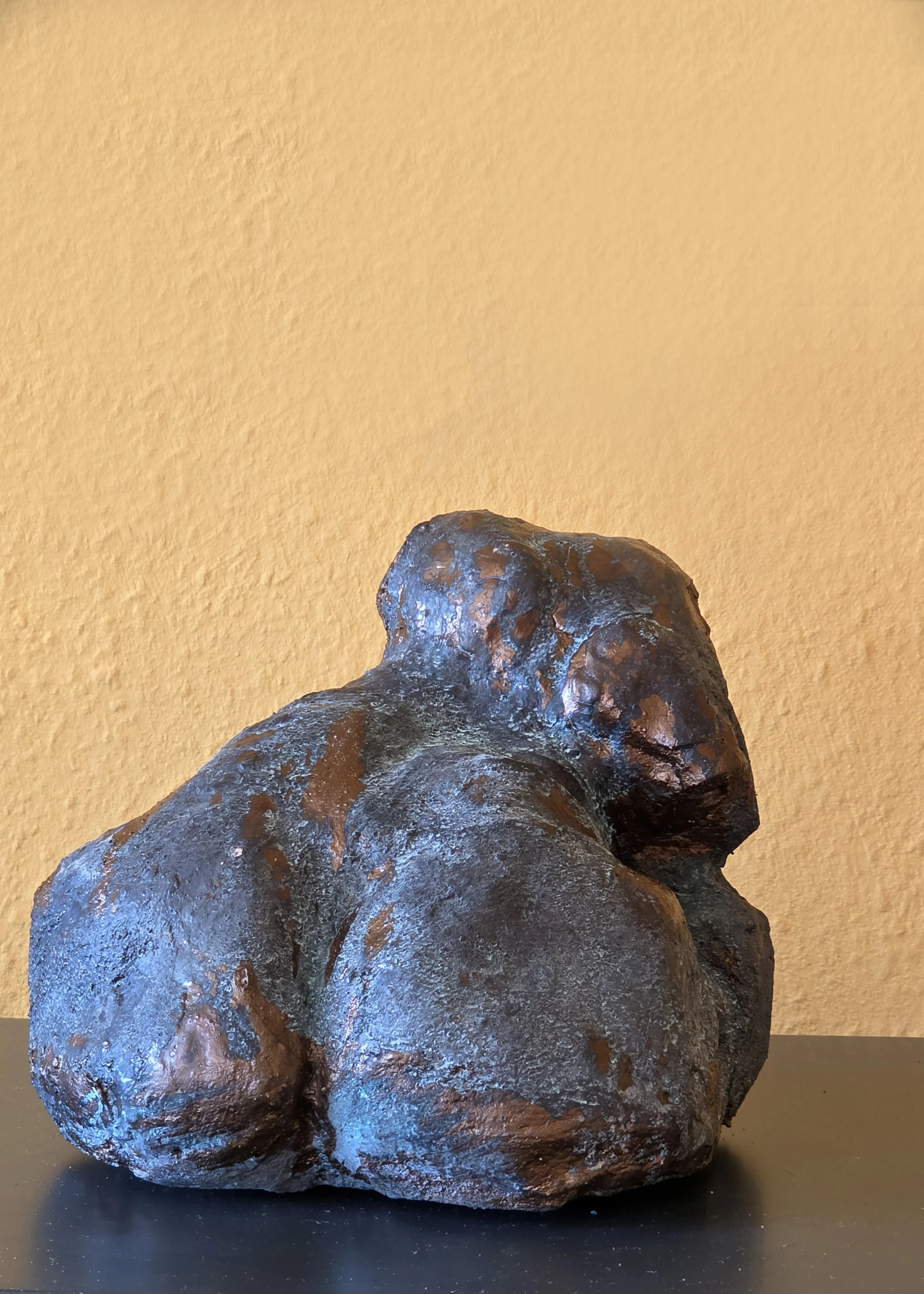 Ton, Bronzefarben, 20x21x18
