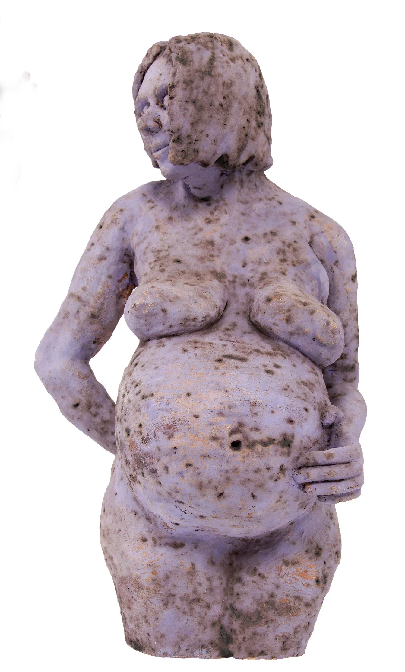 Ton, Kupferoxid, Engoben, 31x18x7, 1995