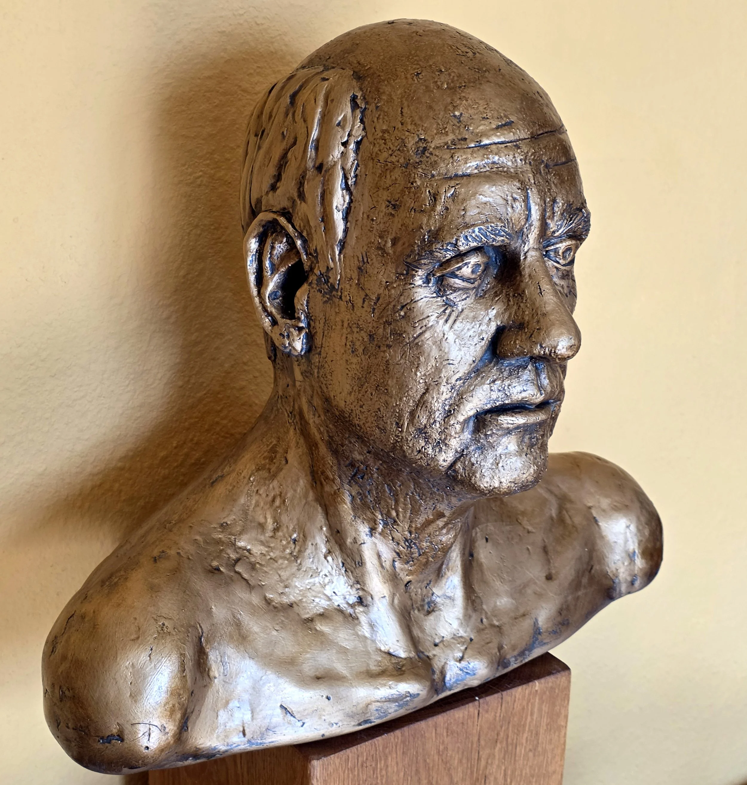 Ton, Bronzepatina, 38x45x24, 2026