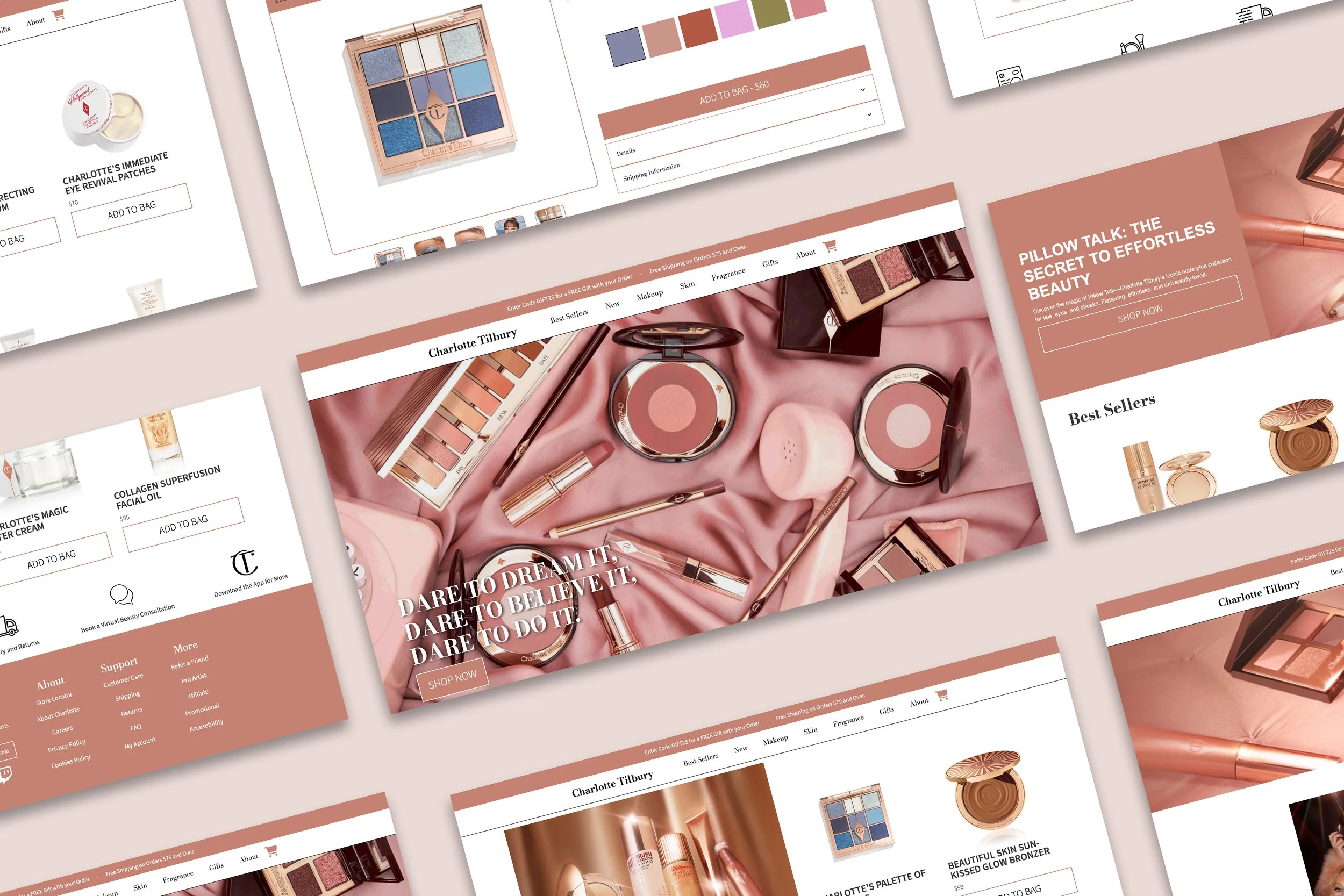 Charlotte Tilbury Website