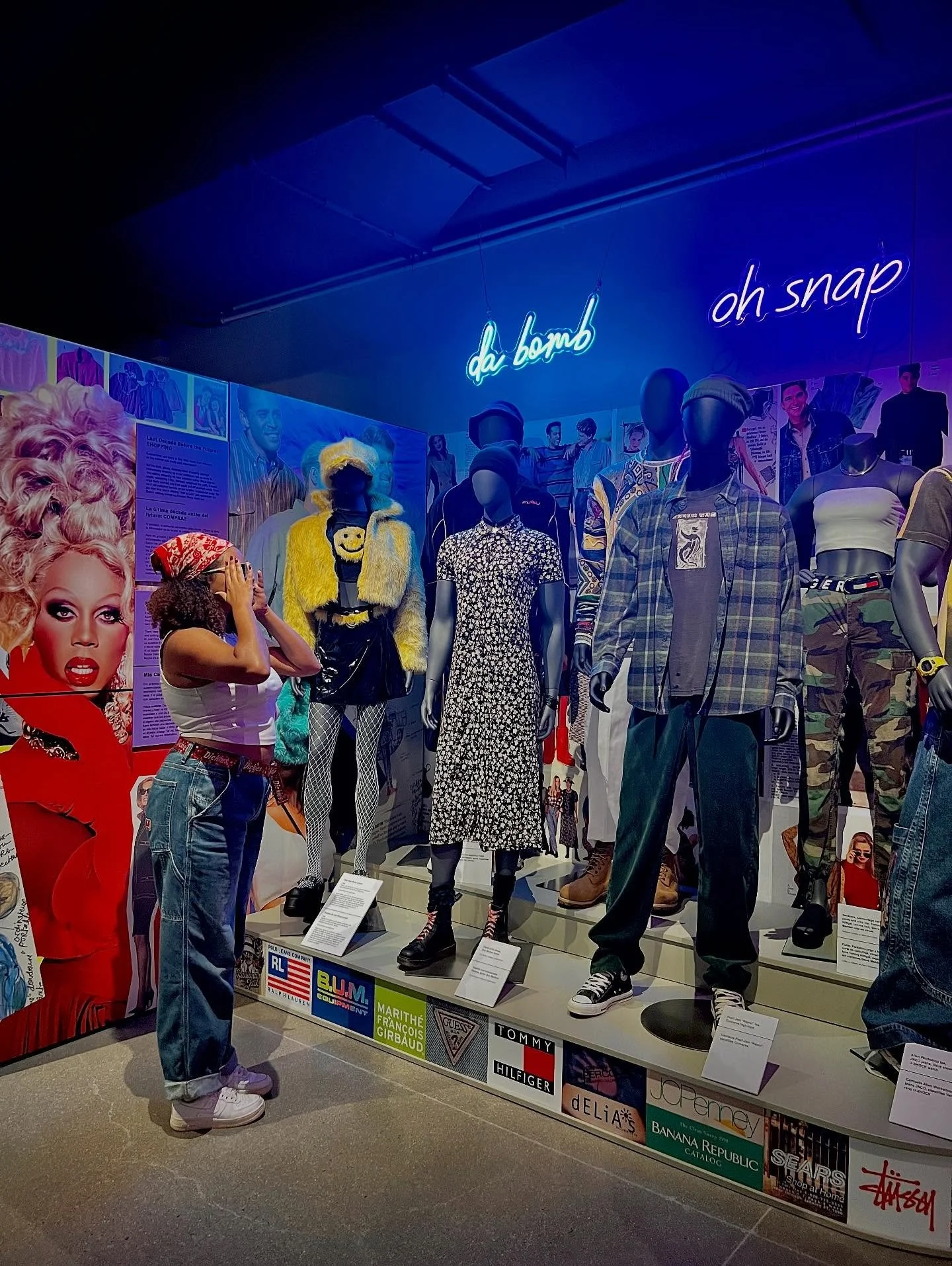 as a fashion lover, 90s fashion heavily influences my style. from aaliyah, to fran drescher, to all the other 90s icons, everyday i take inspo from my decade. history colorado&rsquo;s 90s exhibit: the last decade before the future, nostalgically pays