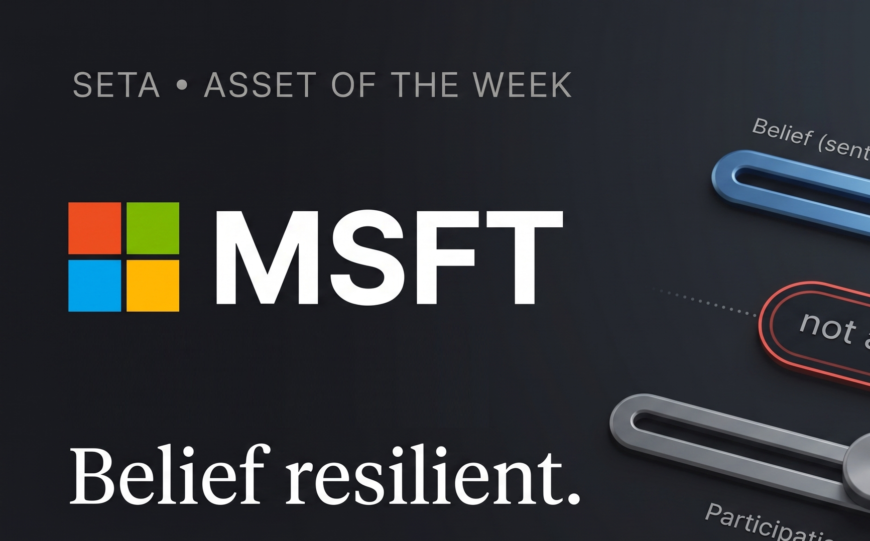 Wednesday SETA Check: Microsoft (MSFT) — Price Caught Up to Sentiment, Now It’s About Follow-Through