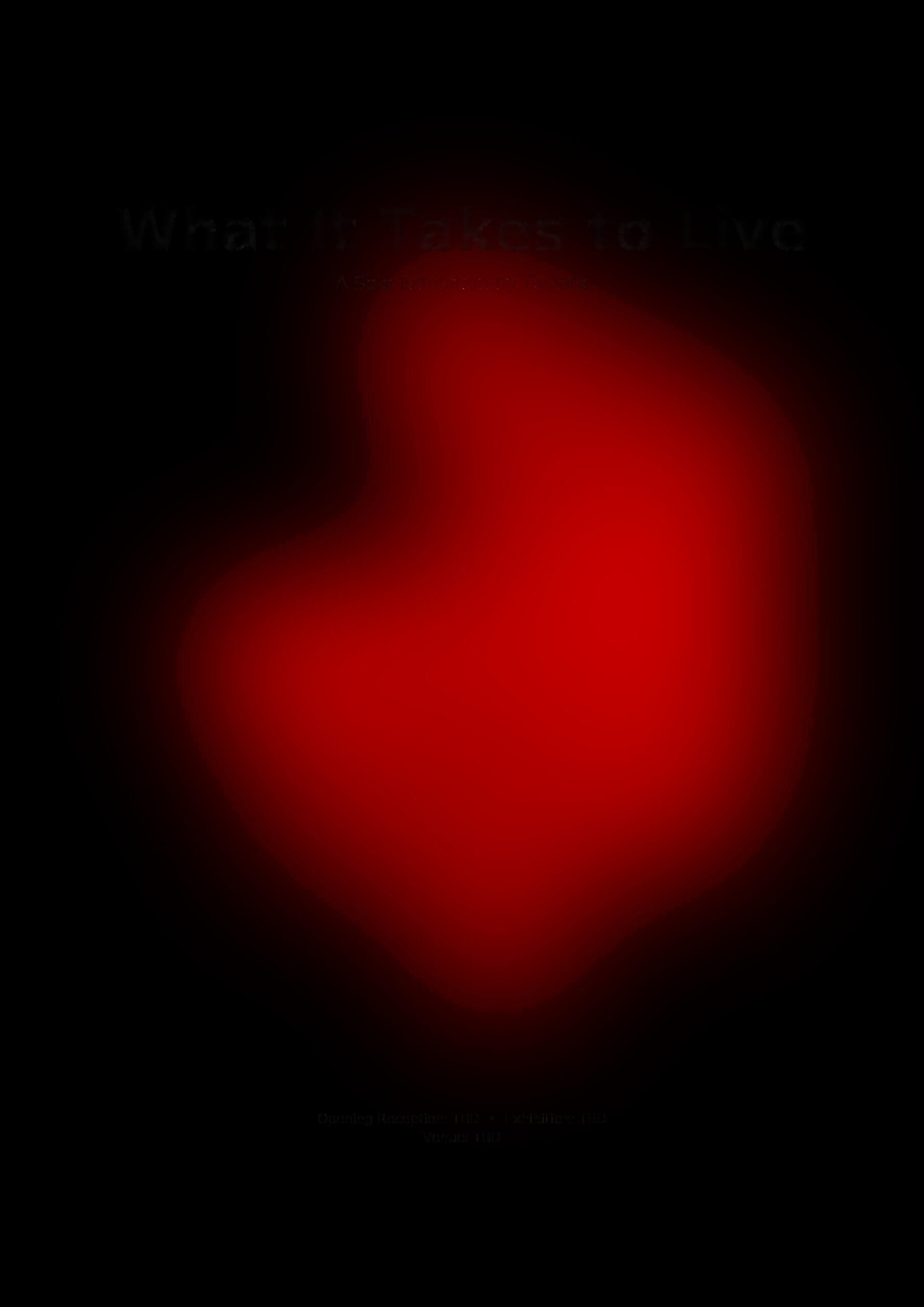 What It Takes To Live