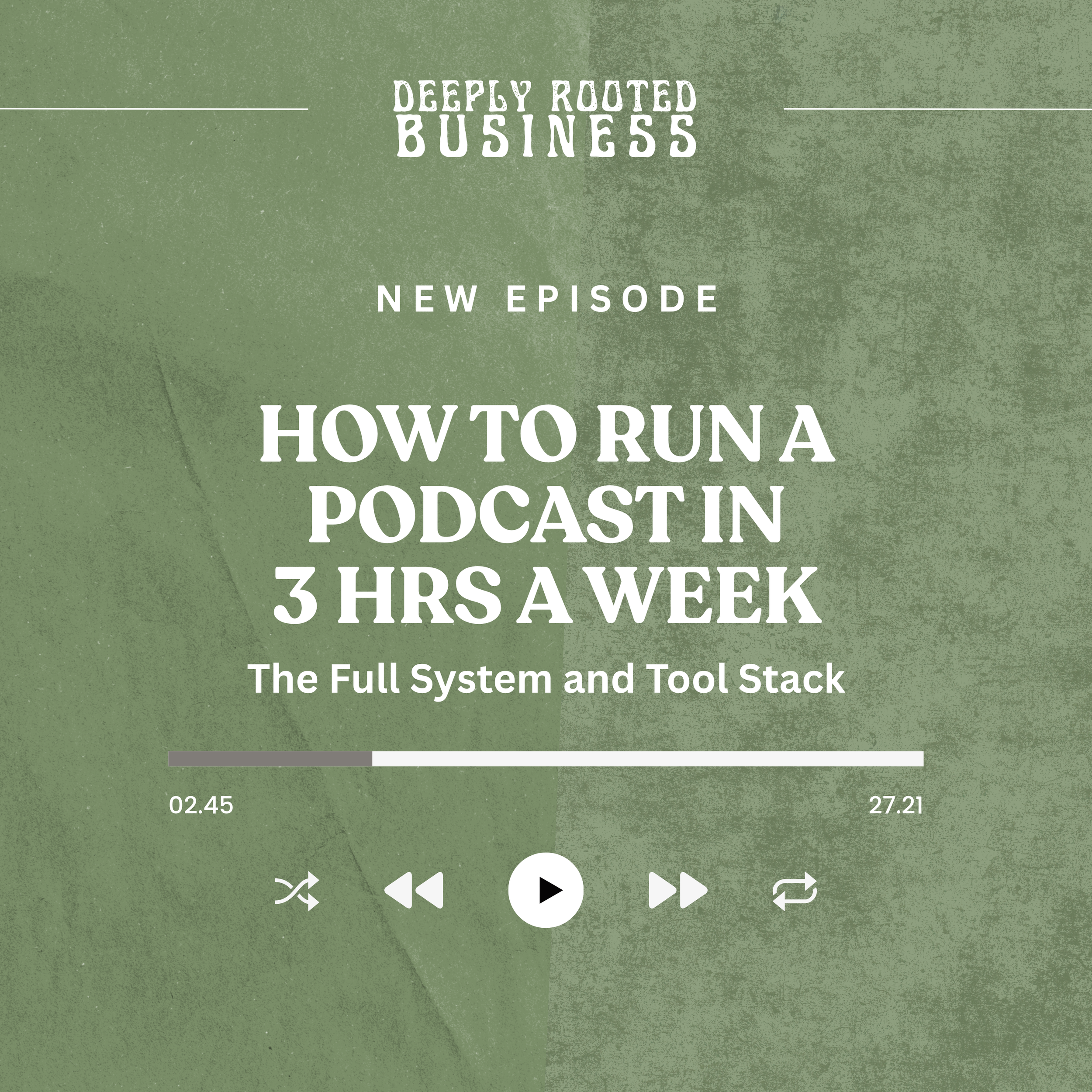 How to Run a Podcast in 3 Hours a Week (The Full System and Tool Stack)