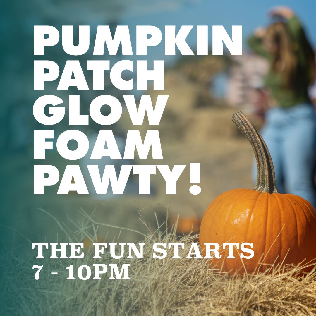 Pumpkin Patch Glow Foam Pawty