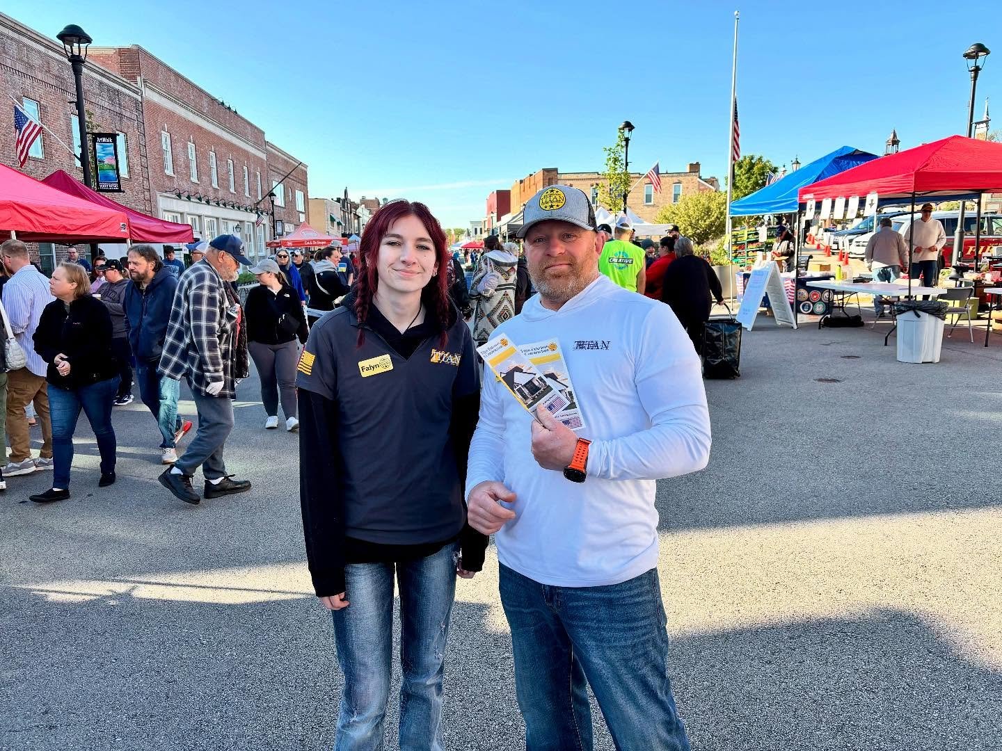 What a great start to the weekend! Come out and see us and walk through the West Bend Farmers Market by @dwbassoc checkout everything it has to offer. Come and see what we have to offer as well! Here until 11! #local #farmers #crafts #boutique #famil