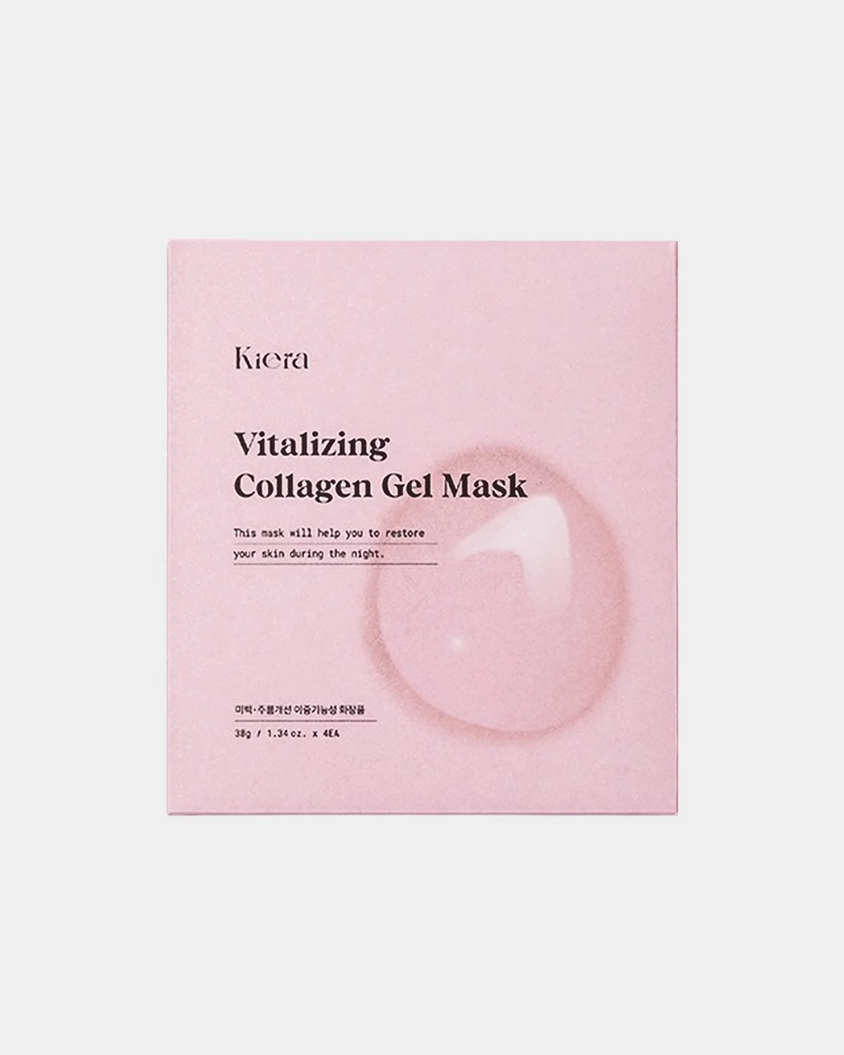 kiera Vitalizing Collagen gel mask 4P