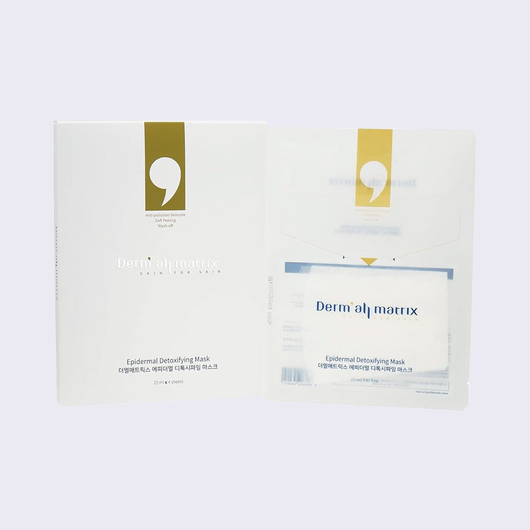 Epidermal Detoxifying deep cleansing mask (23ml:sheet) (4ea:pack)_thumb.jpg