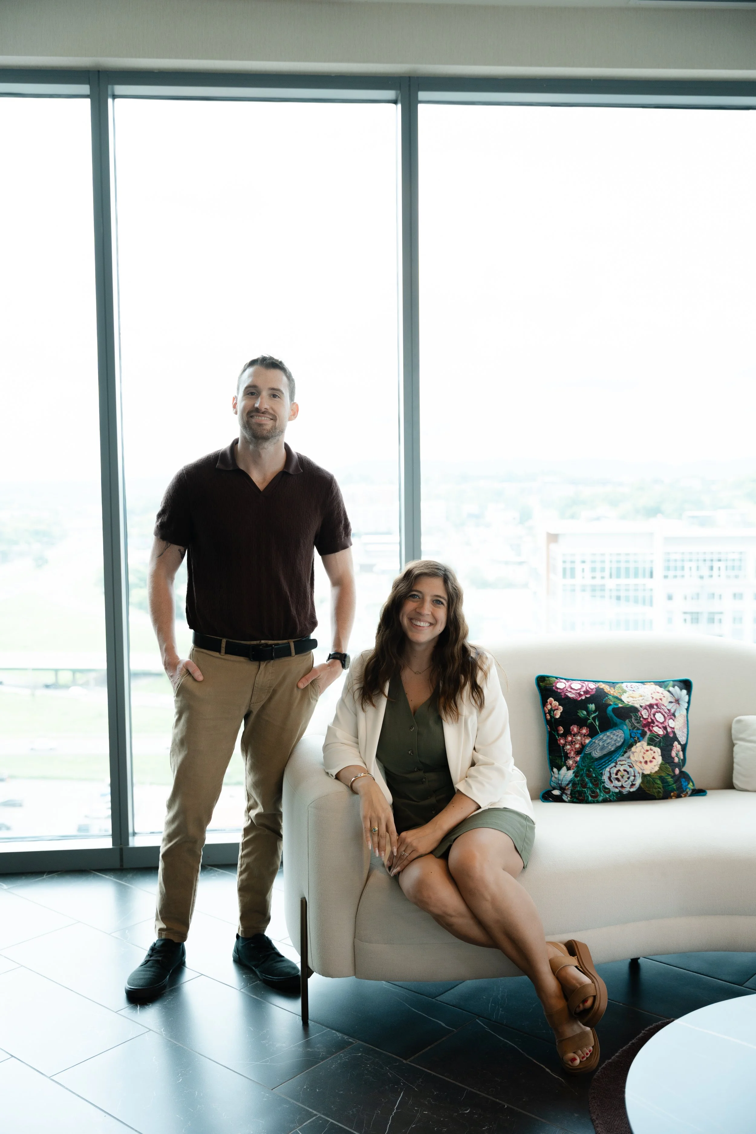 Zach and Kayla Bryant with Apartment Insiders