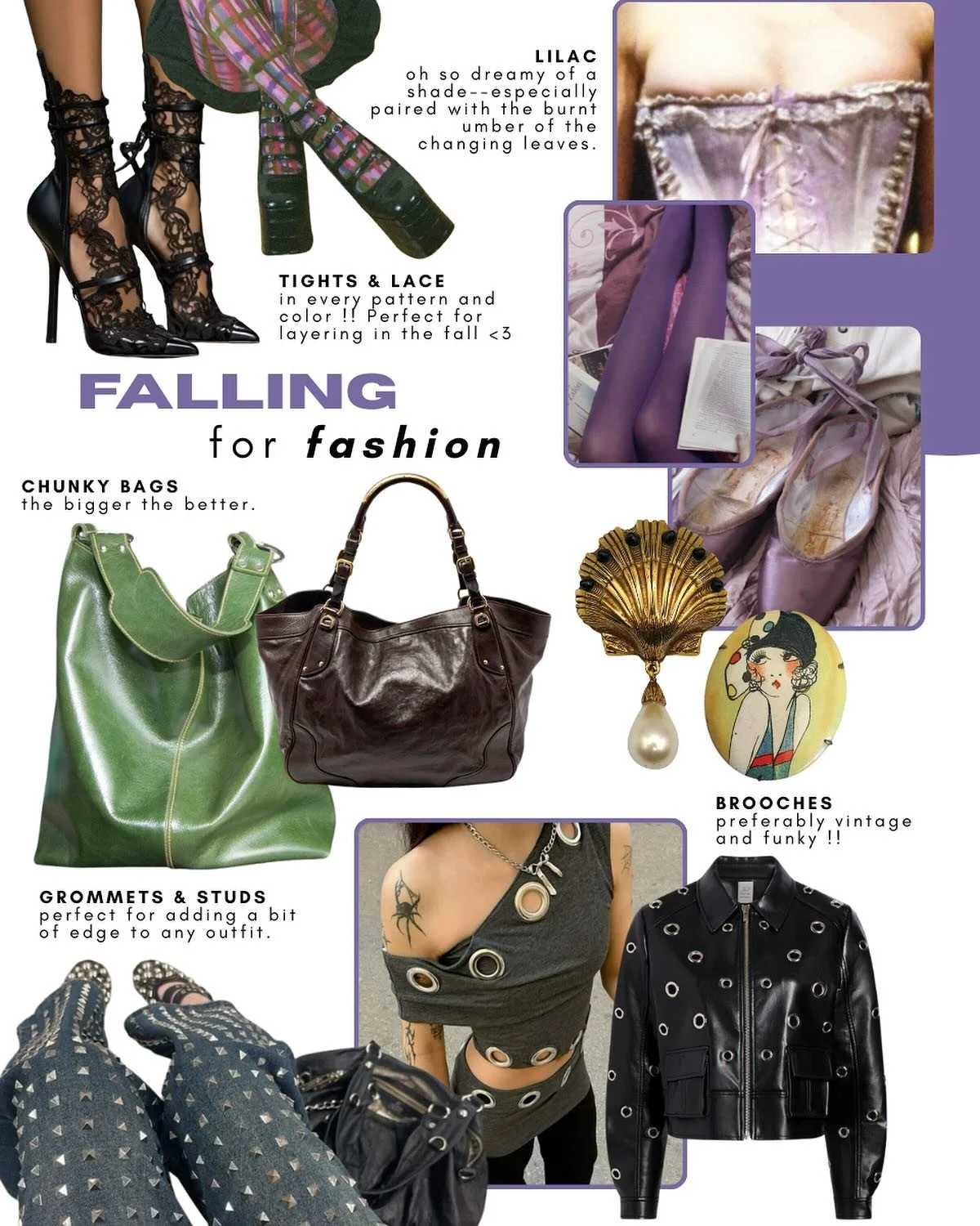 from our September newsletter &mdash; our fall style guide !! featuring a few styling choices we&rsquo;ve been lovingggg 🍁

(reminder to sign up for our newsletter to have early access to all the fun !! link in bio hehe)