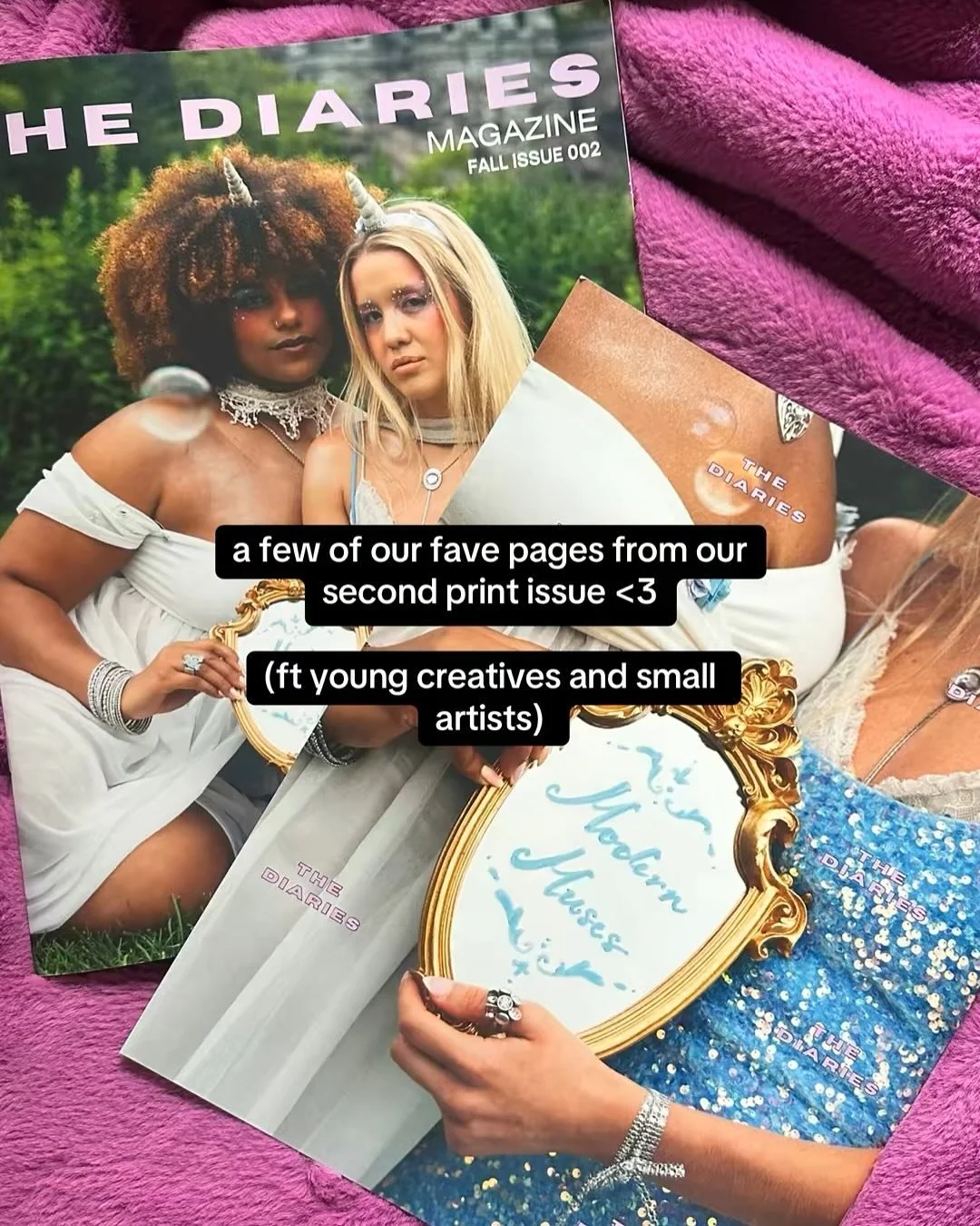 oh nothing crazy&hellip;just our nostalgic inspired print magazine designed to have little barriers to entry for young artists and creatives 🙂&zwj;↕️