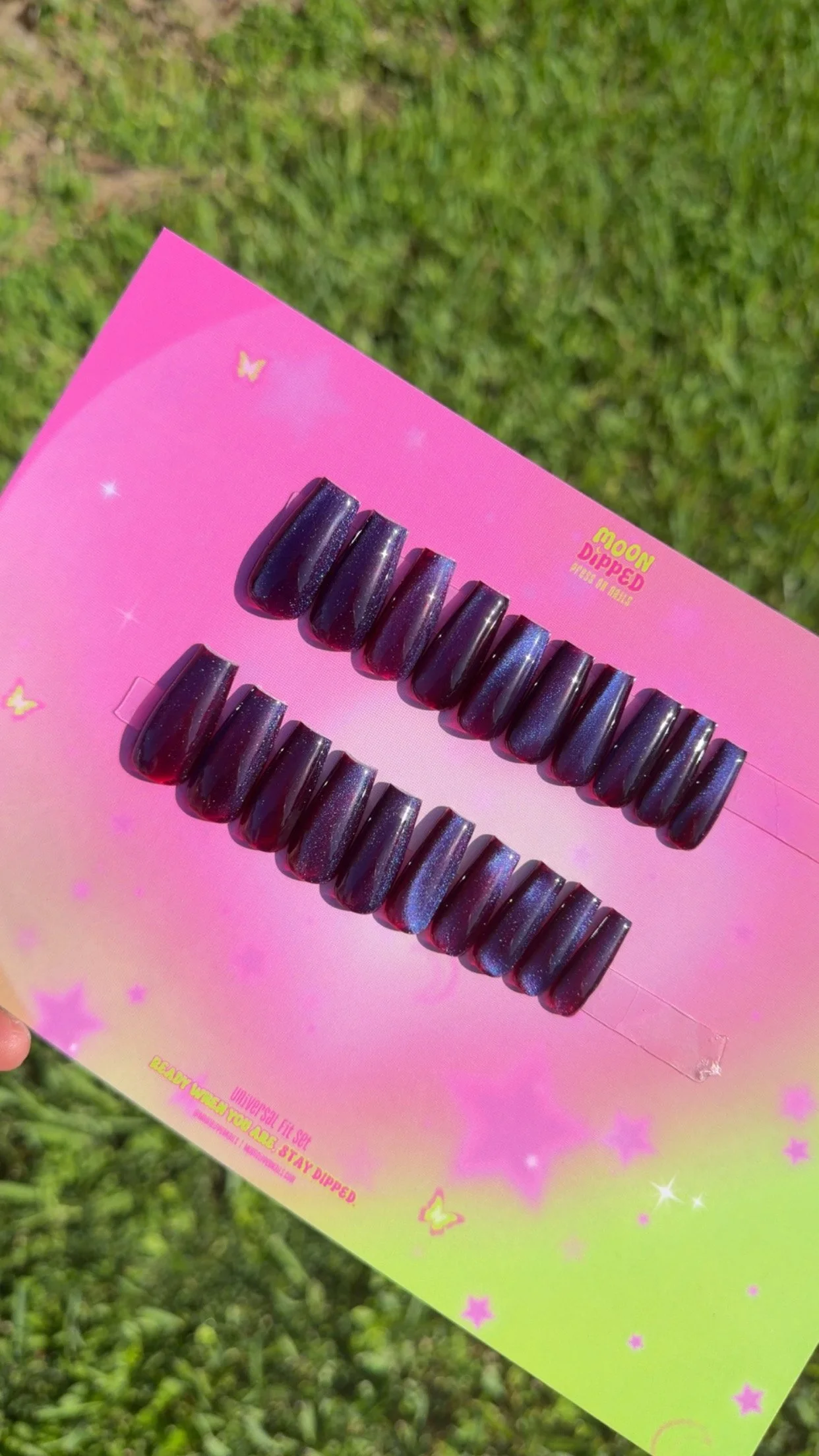 Midnight Frequency | Universal Fit Press-On Nail Kit
