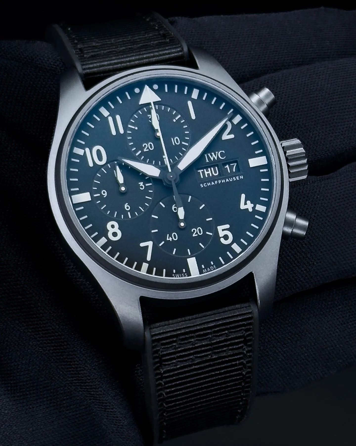 IWC Top Gun Ceratanium Chronograph 41 

IW388106