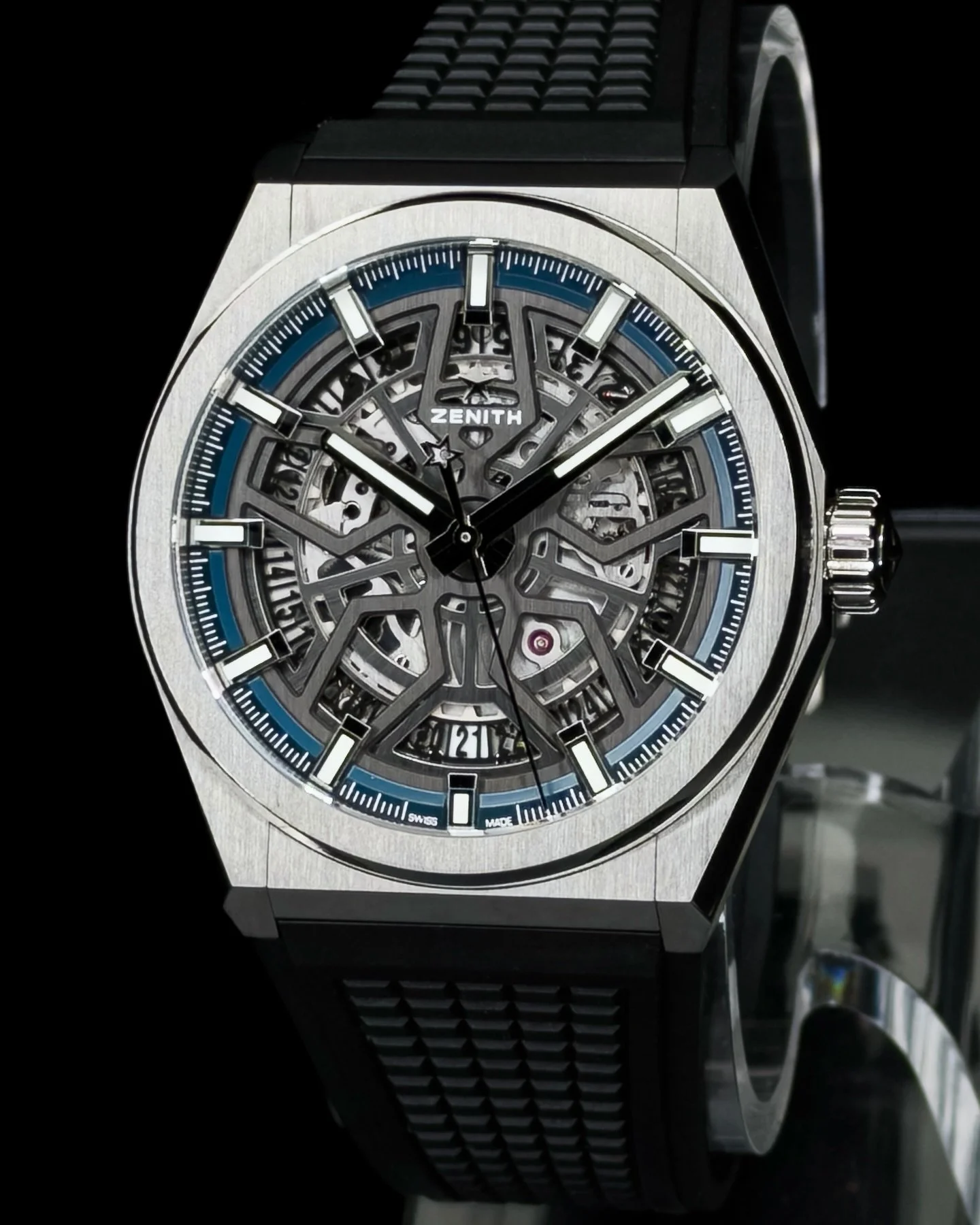 Zenith Defy Classic 41mm Titanium Skeleton dial 95.9000.670/78.R782

Light on the wrist, heavy with the presence, rare in its sighting. 

DM for availability