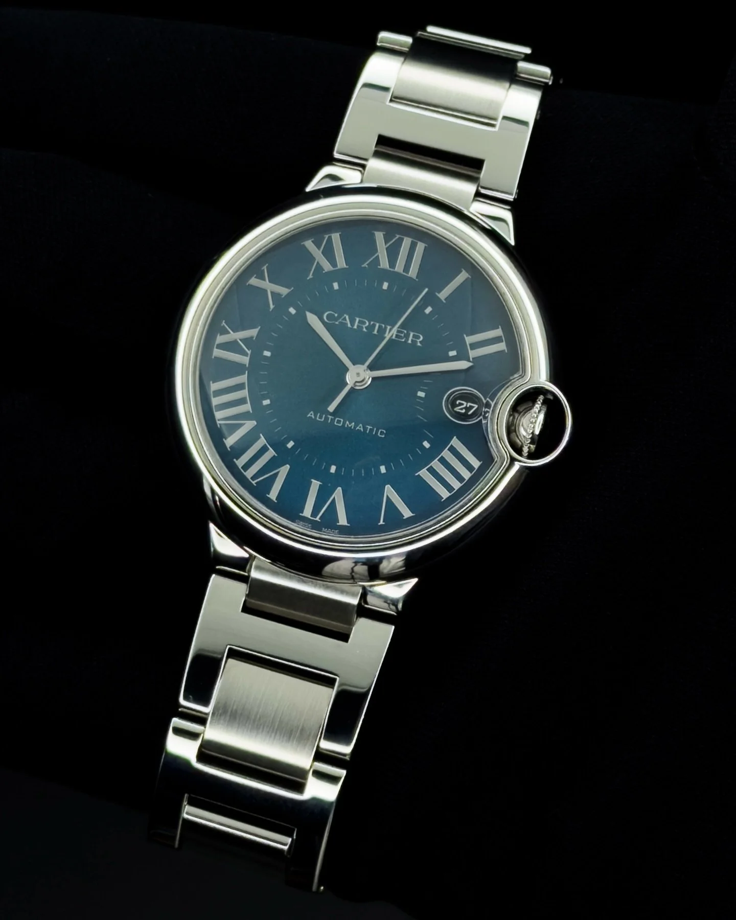 Cartier Ballon Bleu 40mm Blue Sunray WSBB0061