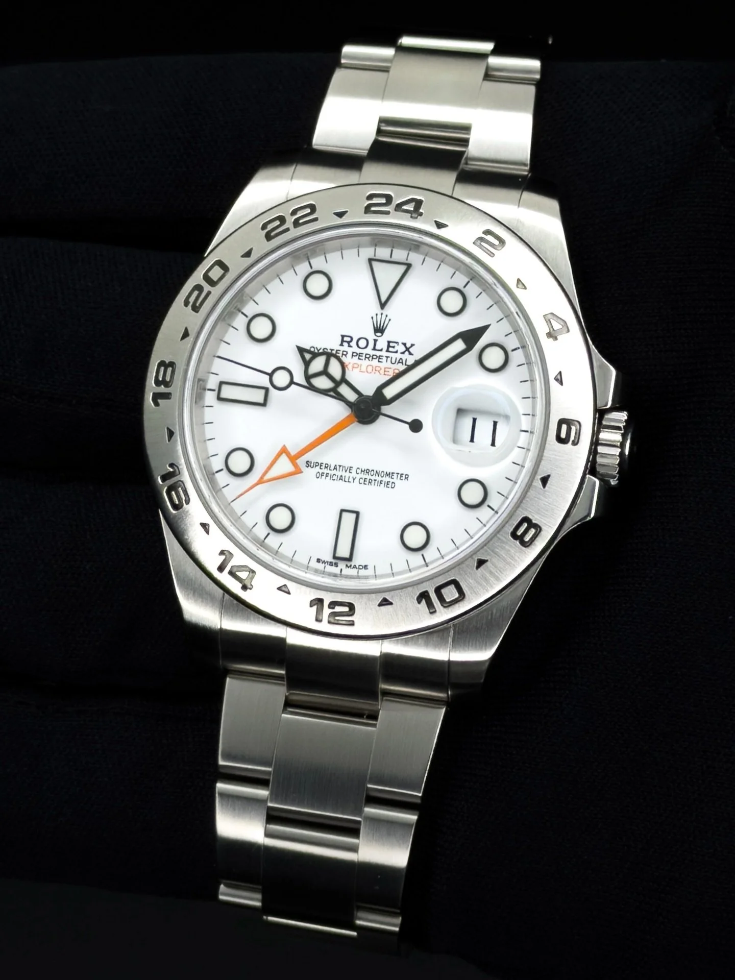 Rolex Explorer II 42mm Polar White Dial 216570

DM us to inquire or ask about a specific reference
