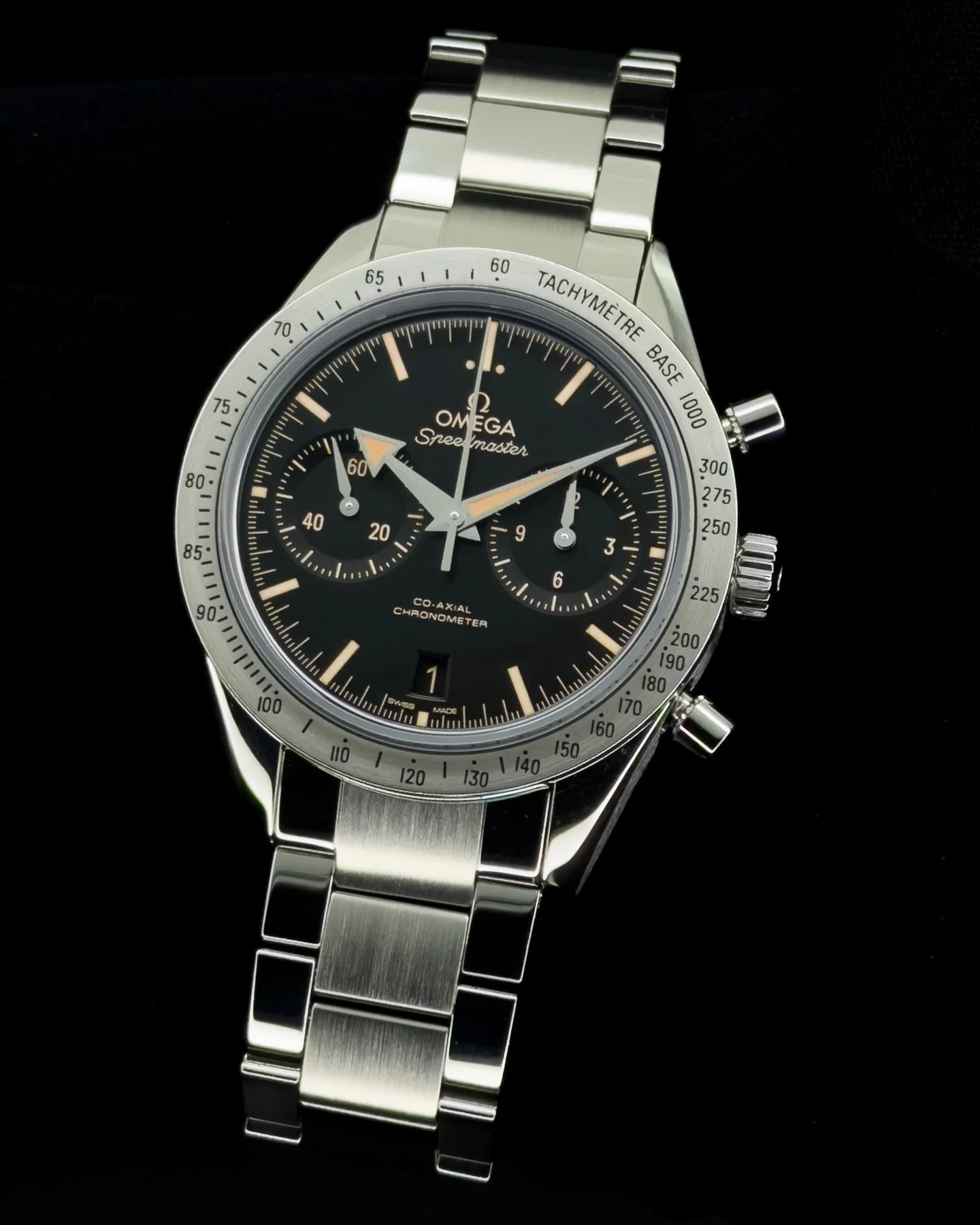 Omega Speedmaster &rsquo;57 Black Dial Broad Arrow 41.5mm 331.10.42.51.01.002

DM us to inquire or request a specific reference