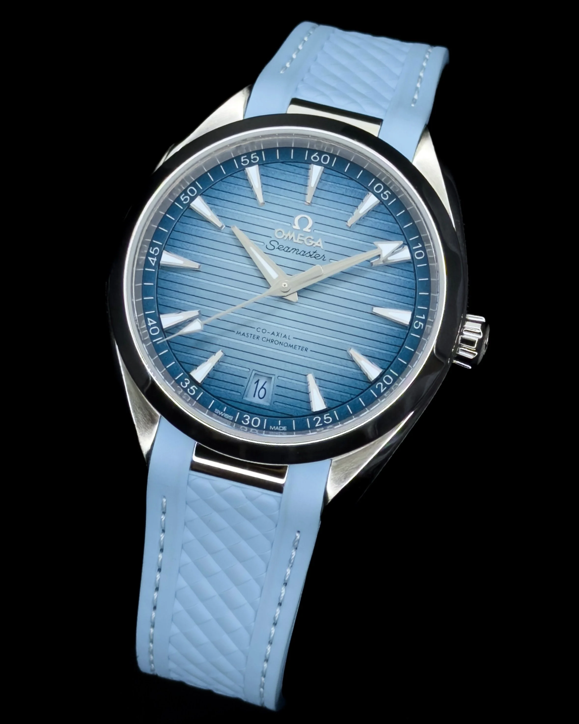 Omega Seamaster Aqua Terra &ldquo;Summer Blue&rdquo; 41mm 220.12.41.21.03.008

DM us to inquire or request a specific reference
